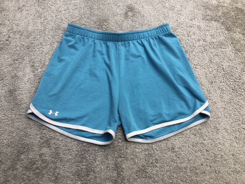 Under Armour Shorts Girls YLG Blue Athletic Shorts Running Jogging Lig –  Goodfair