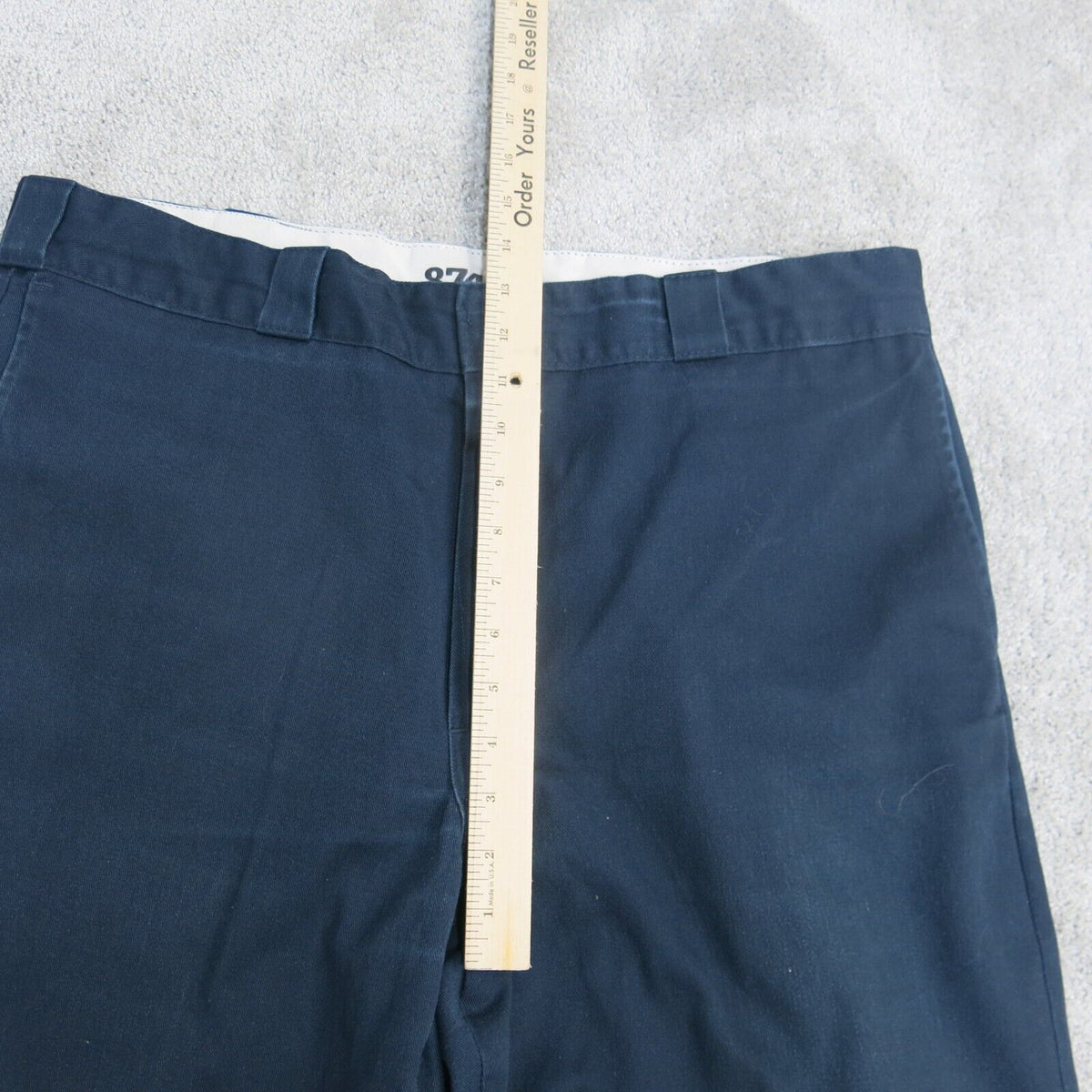 Dickies 029311455446 Mens Chino Pant Straight Leg High Rise