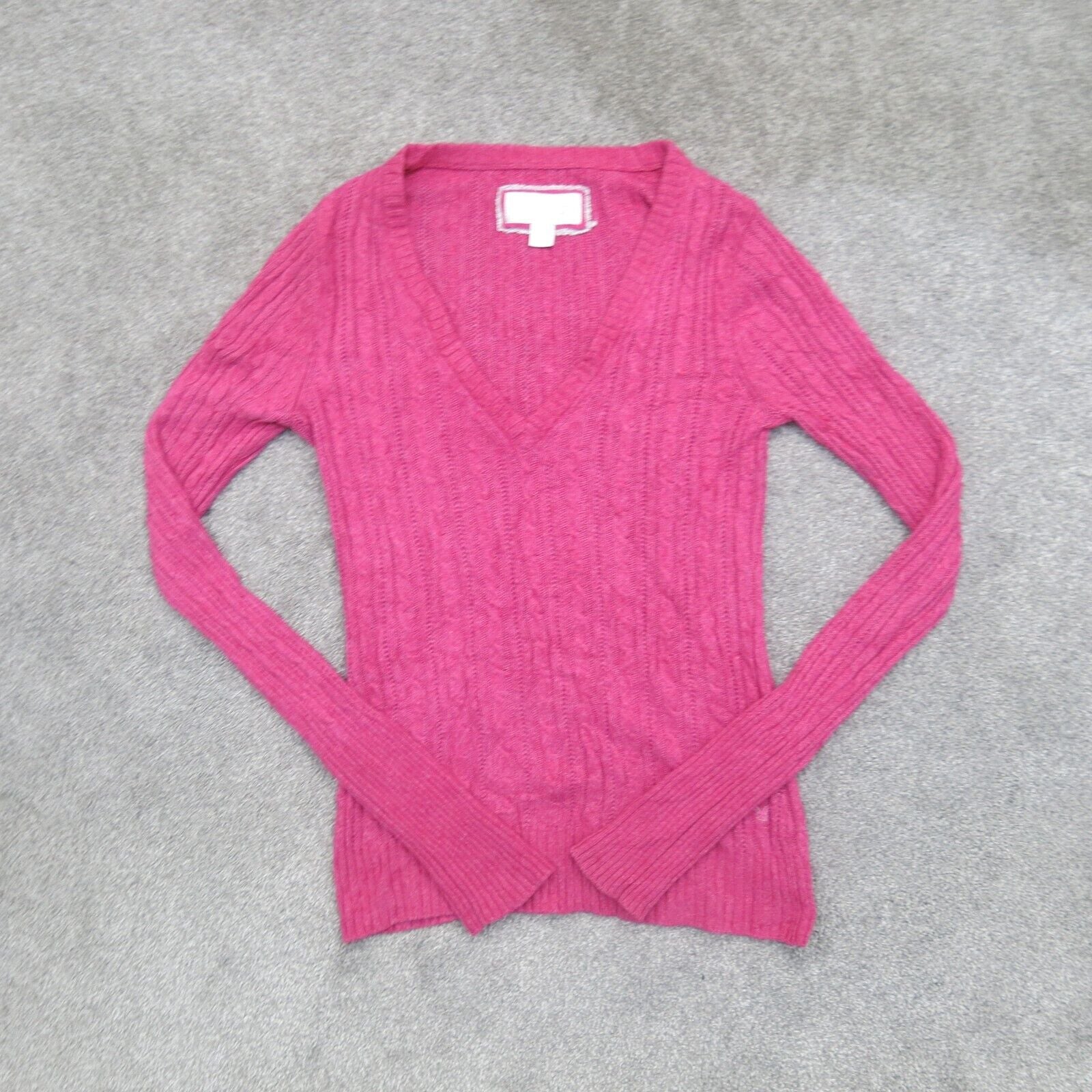 American eagle pink on sale sweater