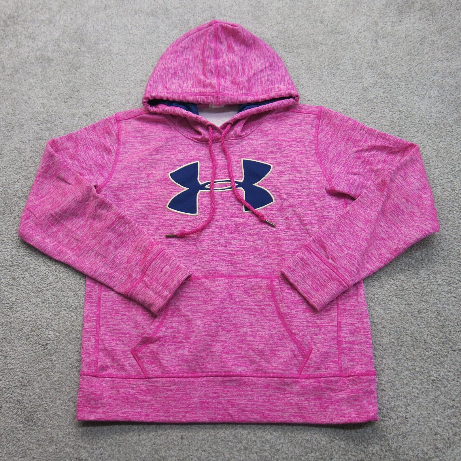 Pink under armour online sweatshirt