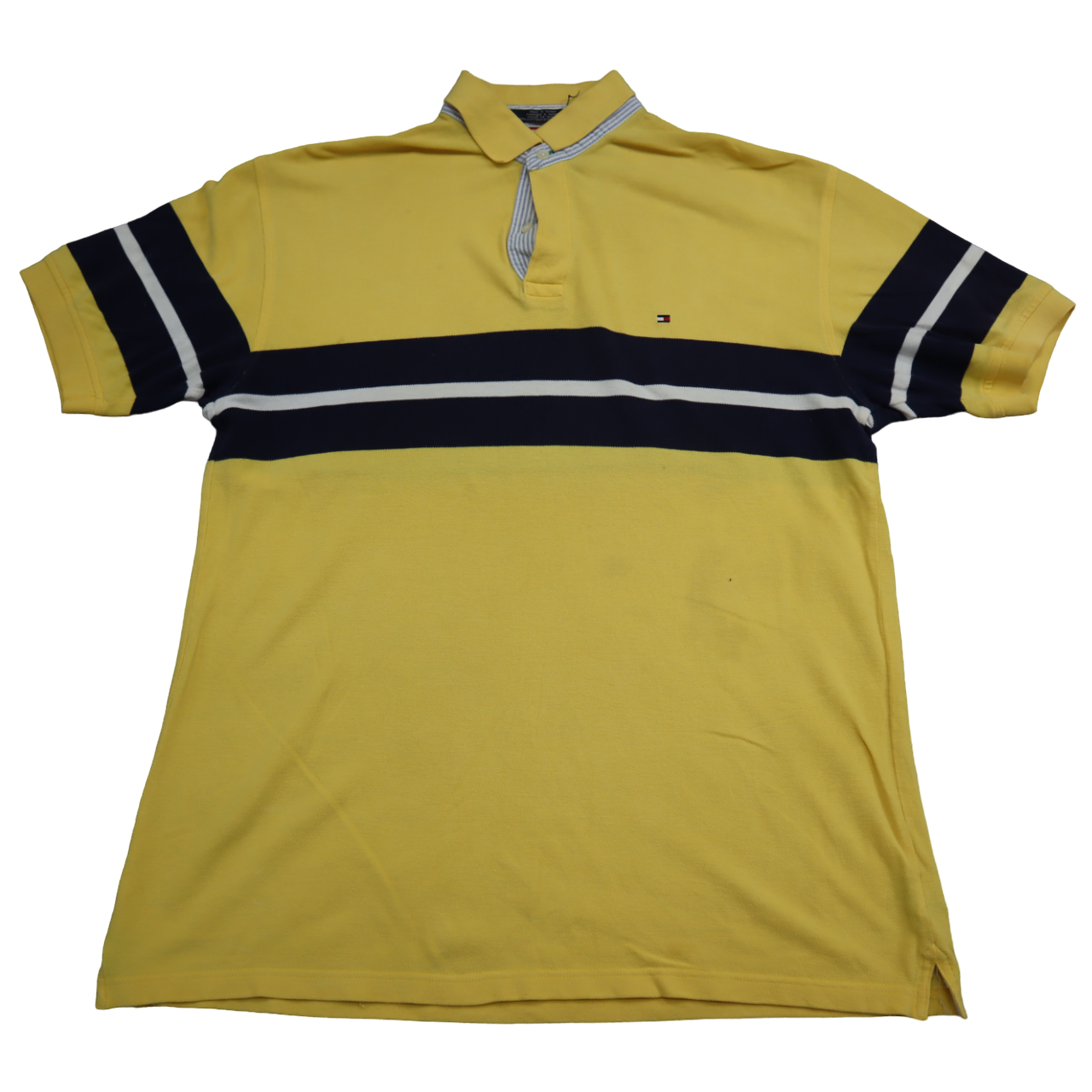 Tommy hilfiger yellow sales polo