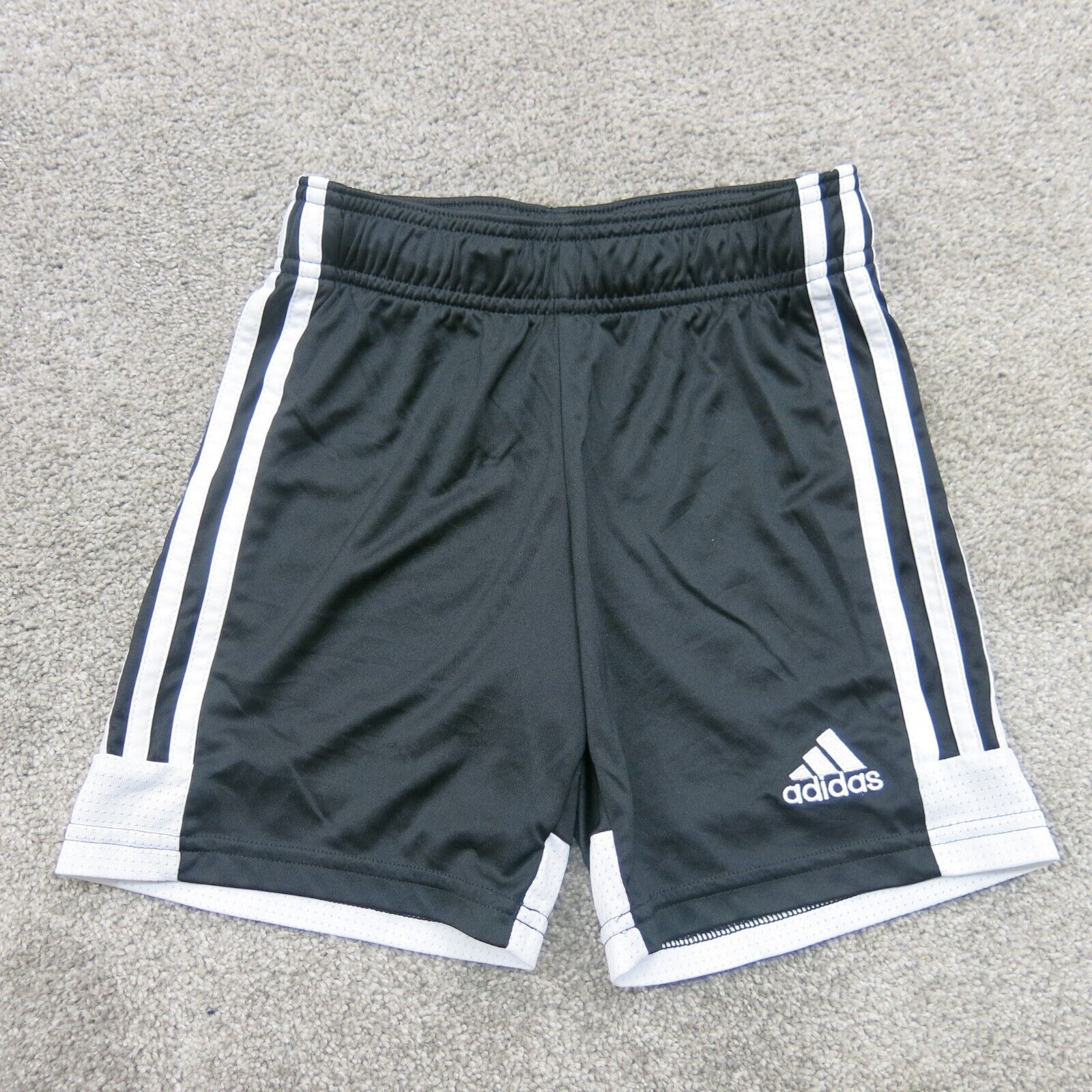 youth black adidas shorts