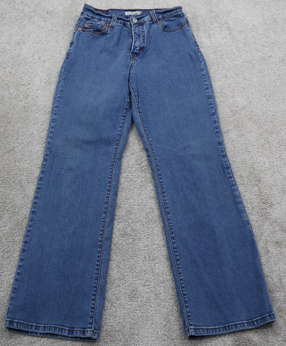 Levi Strauss Womens Perfectly Sliming 512 Denim Jeans Mid Rise