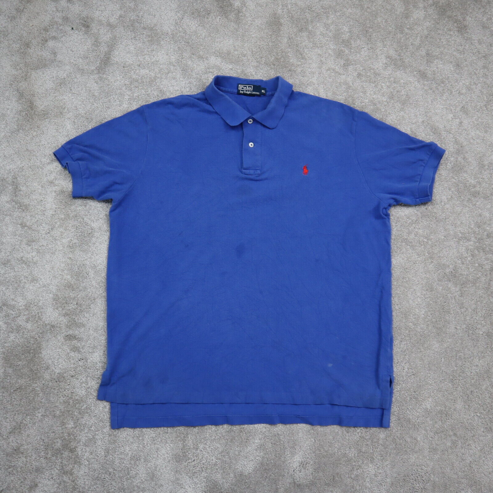 Men's Polo Shirt - Blue - XXL