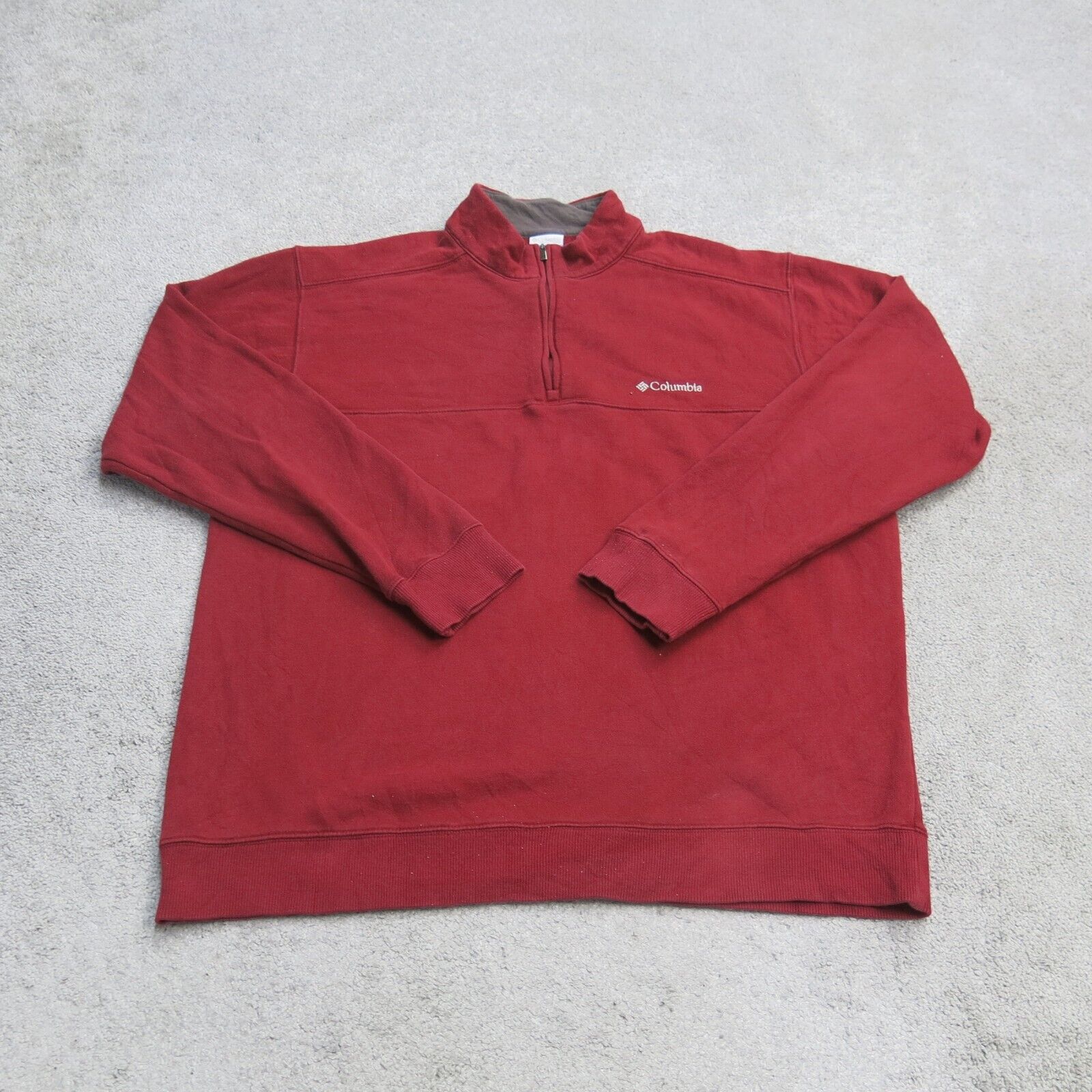 Columbia red online sweatshirt