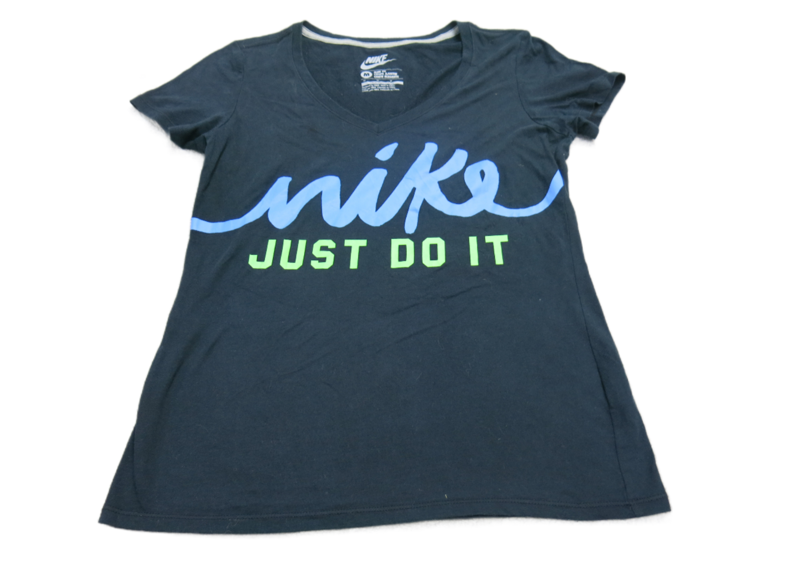 Nike Womens Tank Top Regular Fit Racerback Scoop Neck Lime Green Size –  Goodfair