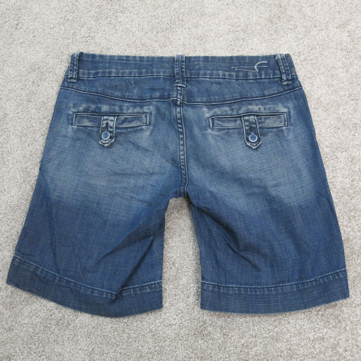 Eagle Blue Pattern Print Women's Shorts