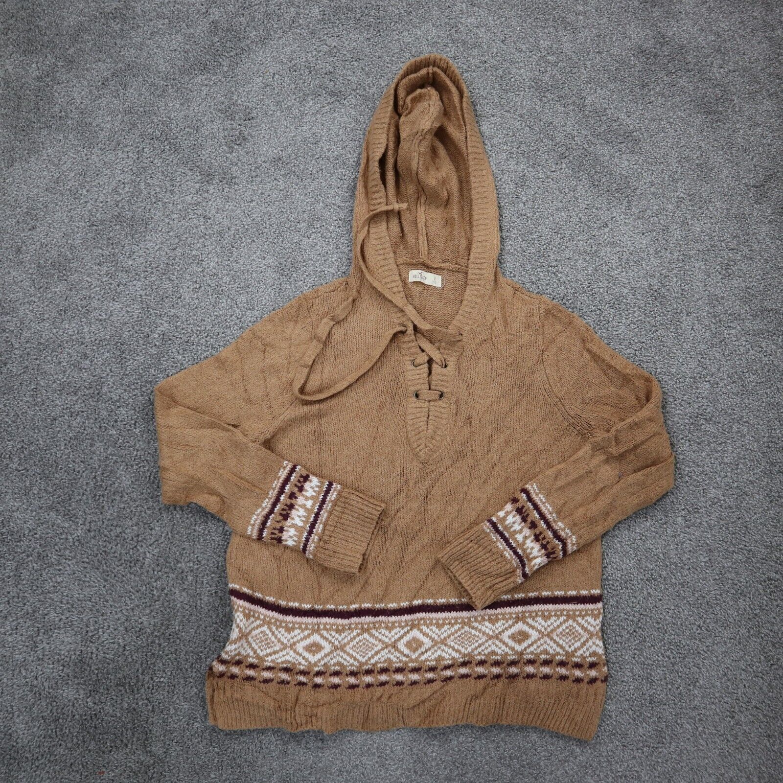 Hollister shop knitted hoodie