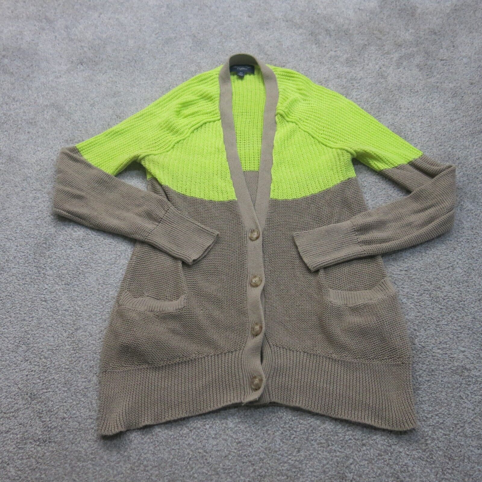 American eagle hot sale green cardigan