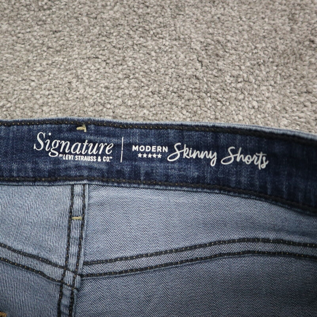 Levi strauss modern skinny shorts best sale