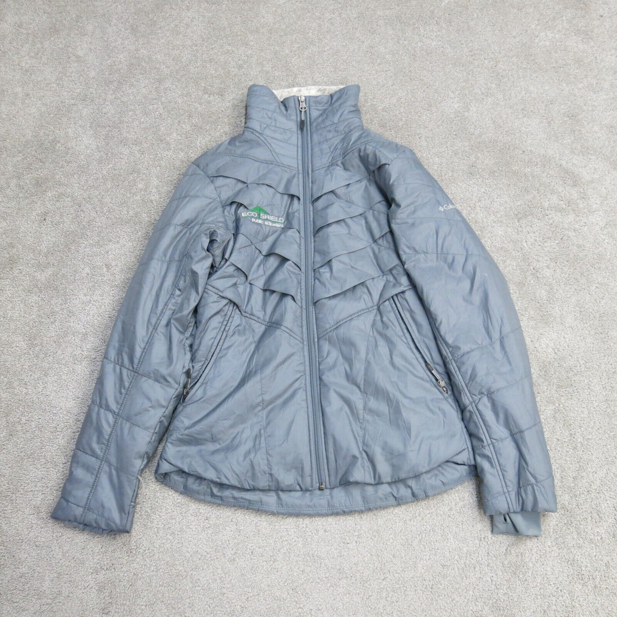 Columbia Womens Kaleidaslope Ii Jacket Full Zip Omni Heat Interchange Goodfair