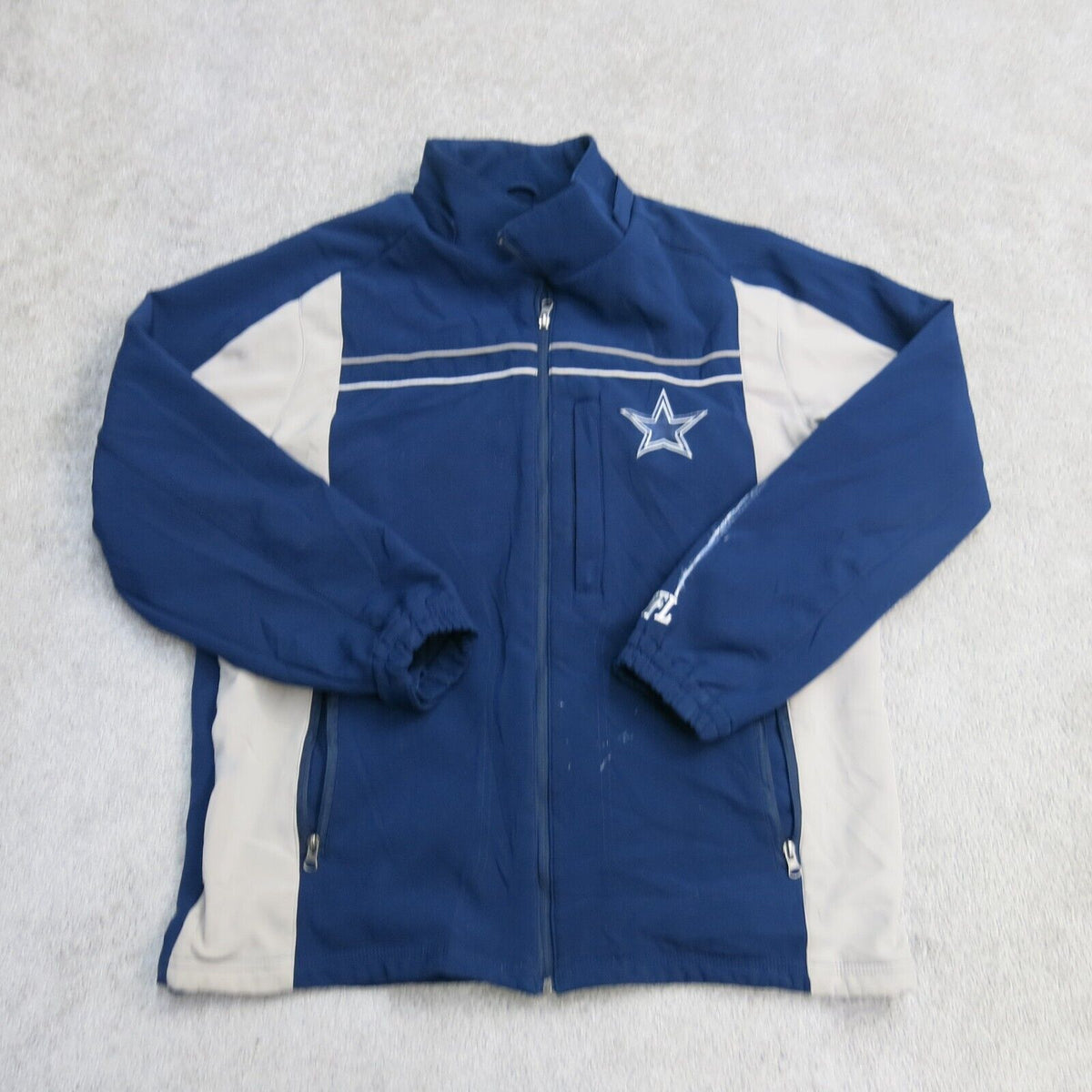 NFL store Dallas Cowboys Jacket Mens Size Large Full Zip