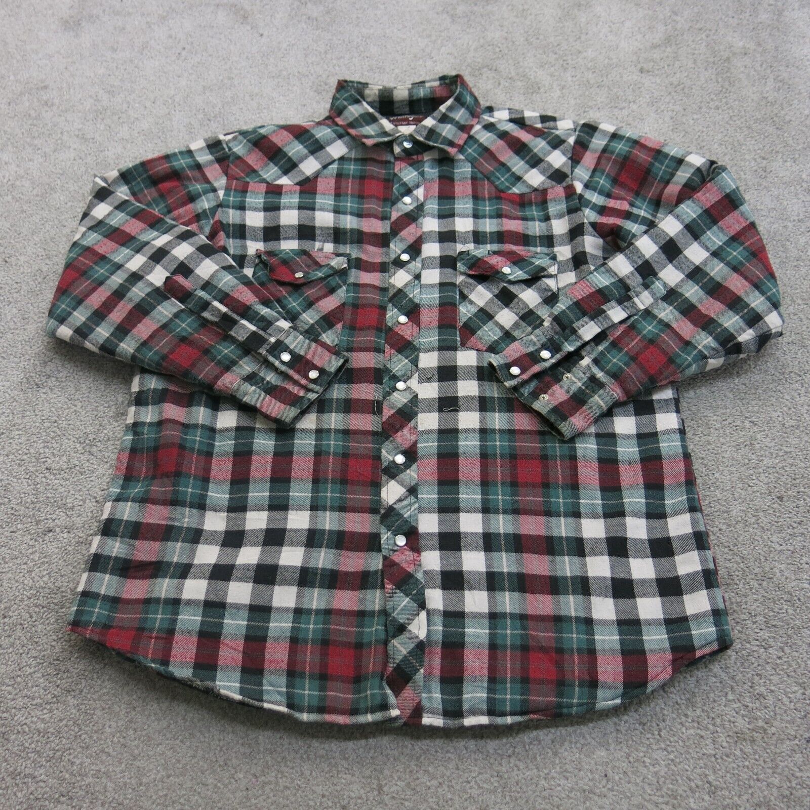 Wrangler Flannel Shirt Jacket