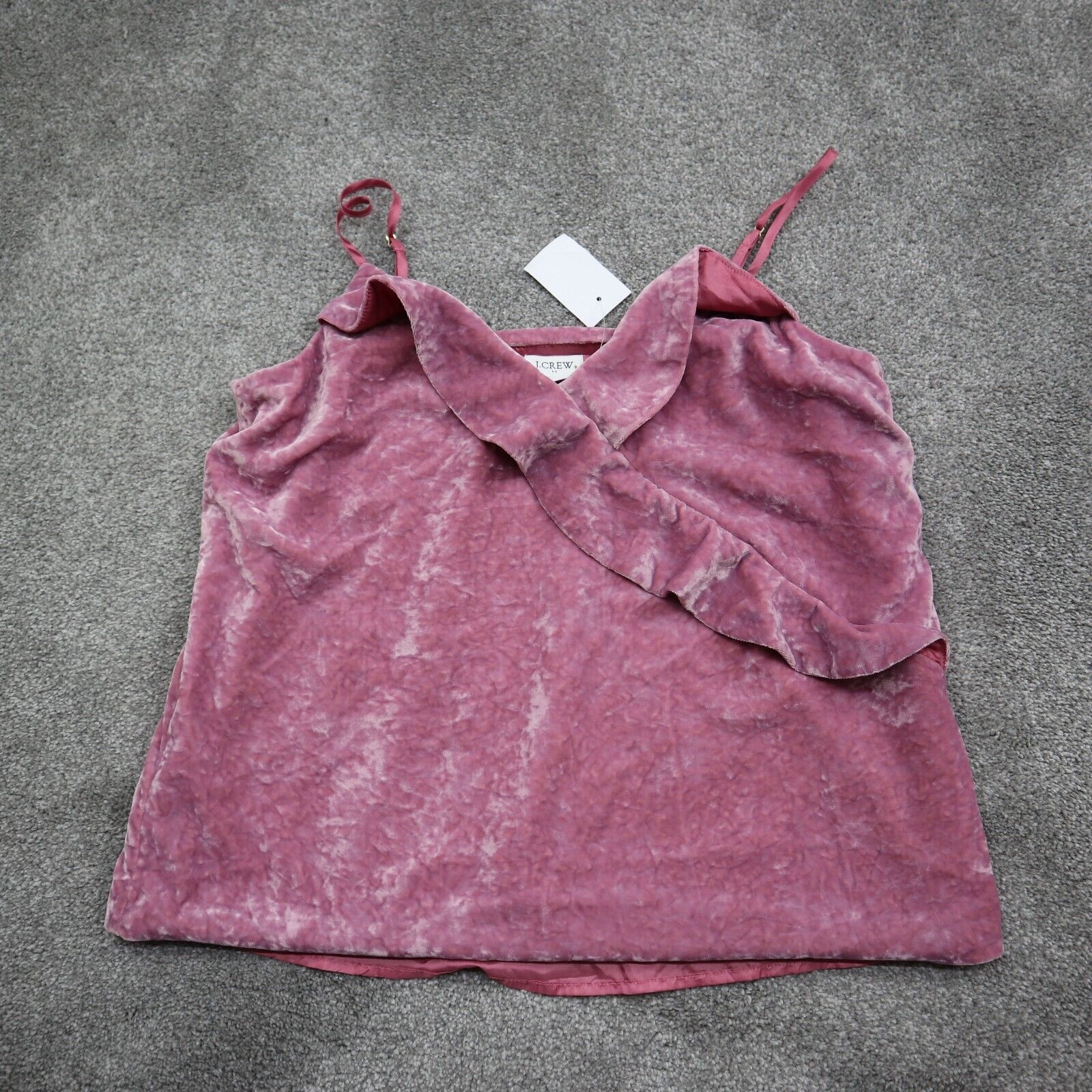 J.Crew: Velvet Tank Top For Women