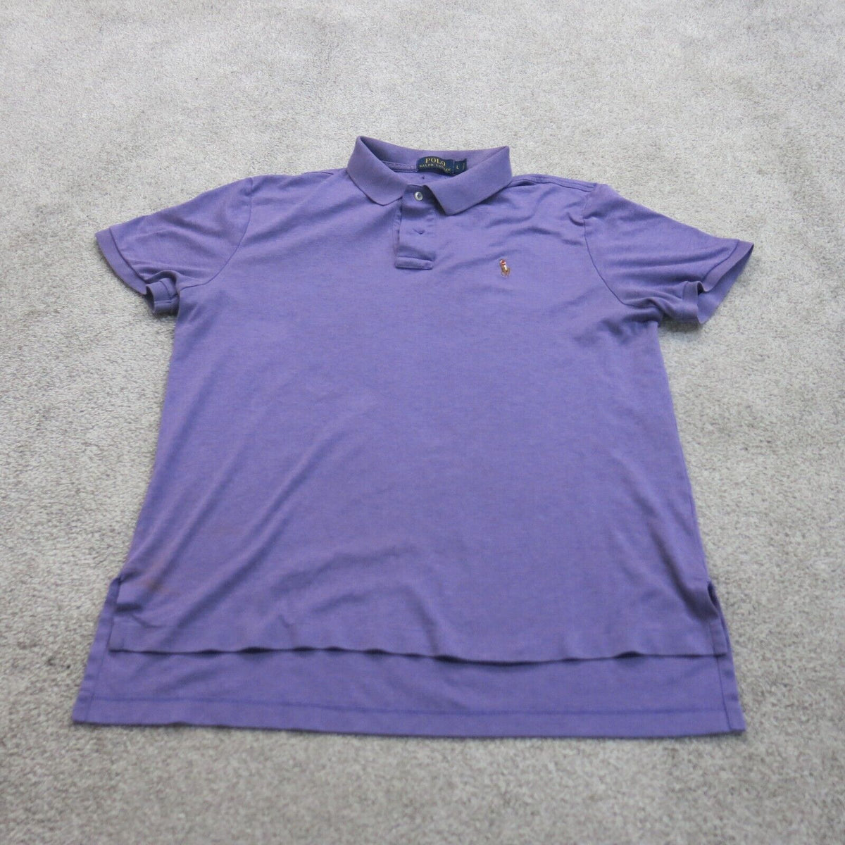 【Her lip to】Embroidery Polo Sweatshirt Wimbledon Polo-Collar Sweatshirt