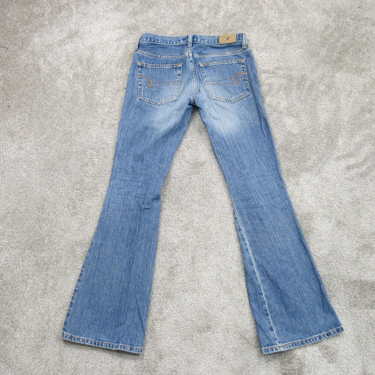 American Eagle Jeans Size 0 Light Blue Super Stretch Jeans Womens sz 0