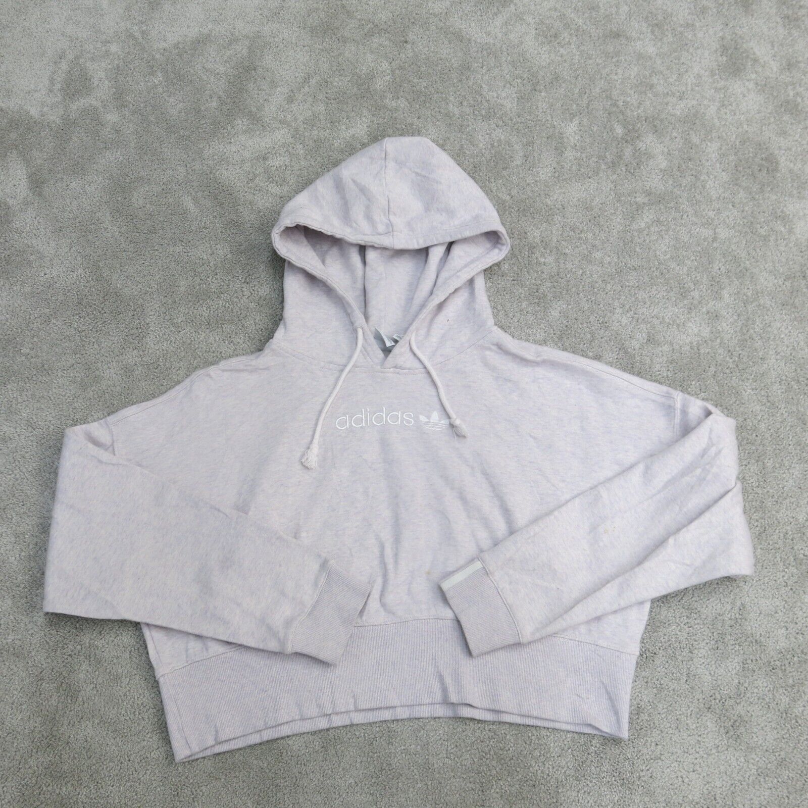 Adidas discount drawstring hoodie