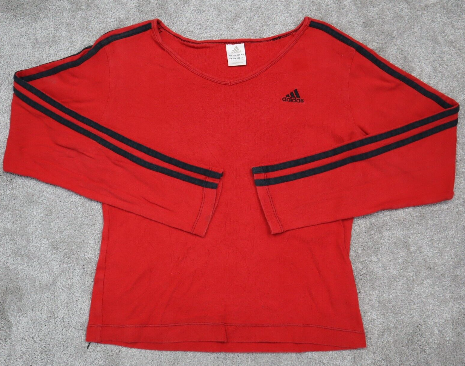 Adidas red and hot sale black t shirt