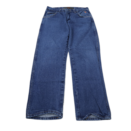 Wrangler Basics Blues Mid-Rise 100% Cotton BootCut Jean