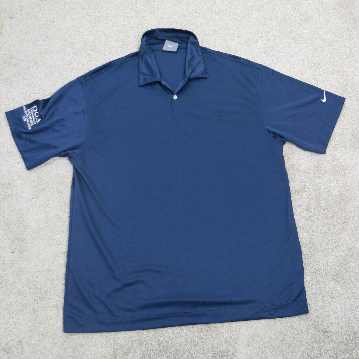 mens nike golf shirt large