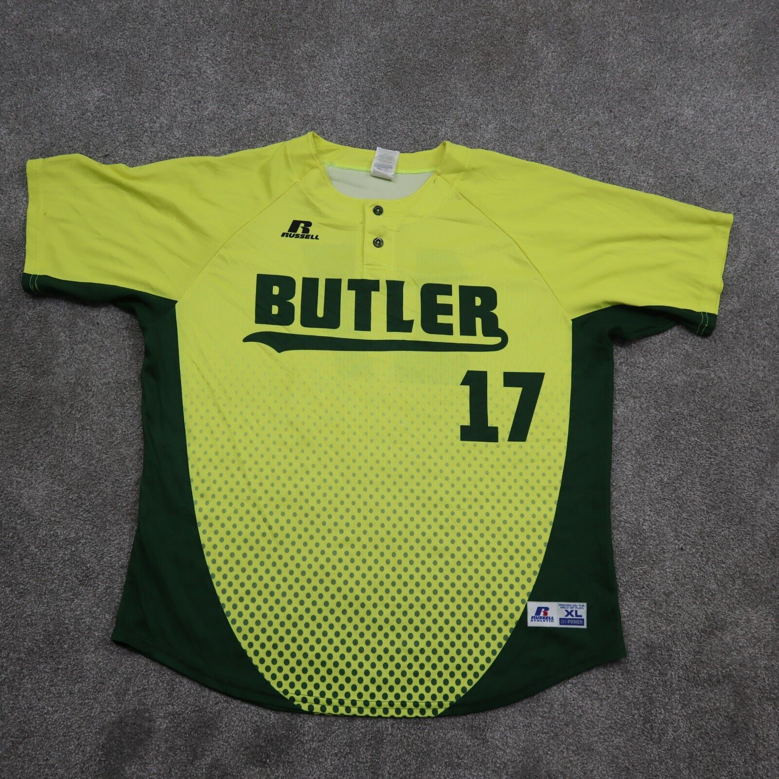 Russell Athletic Performance 2 Button Solid Jersey