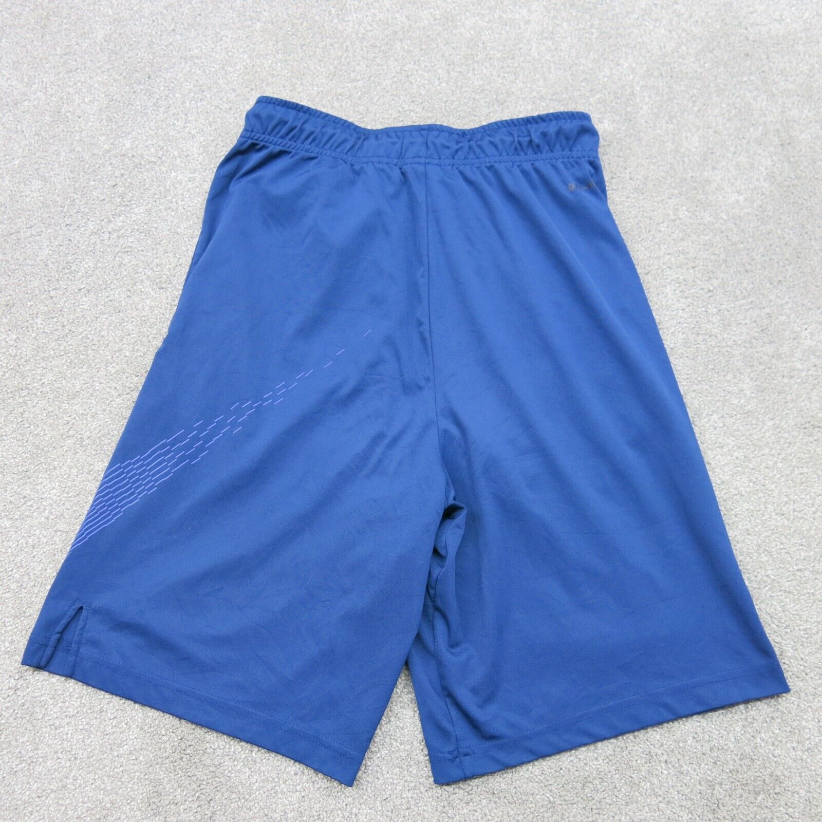 Nike Athletics Shorts Mens Small Blue Drawstring Waist Sportswear Logo