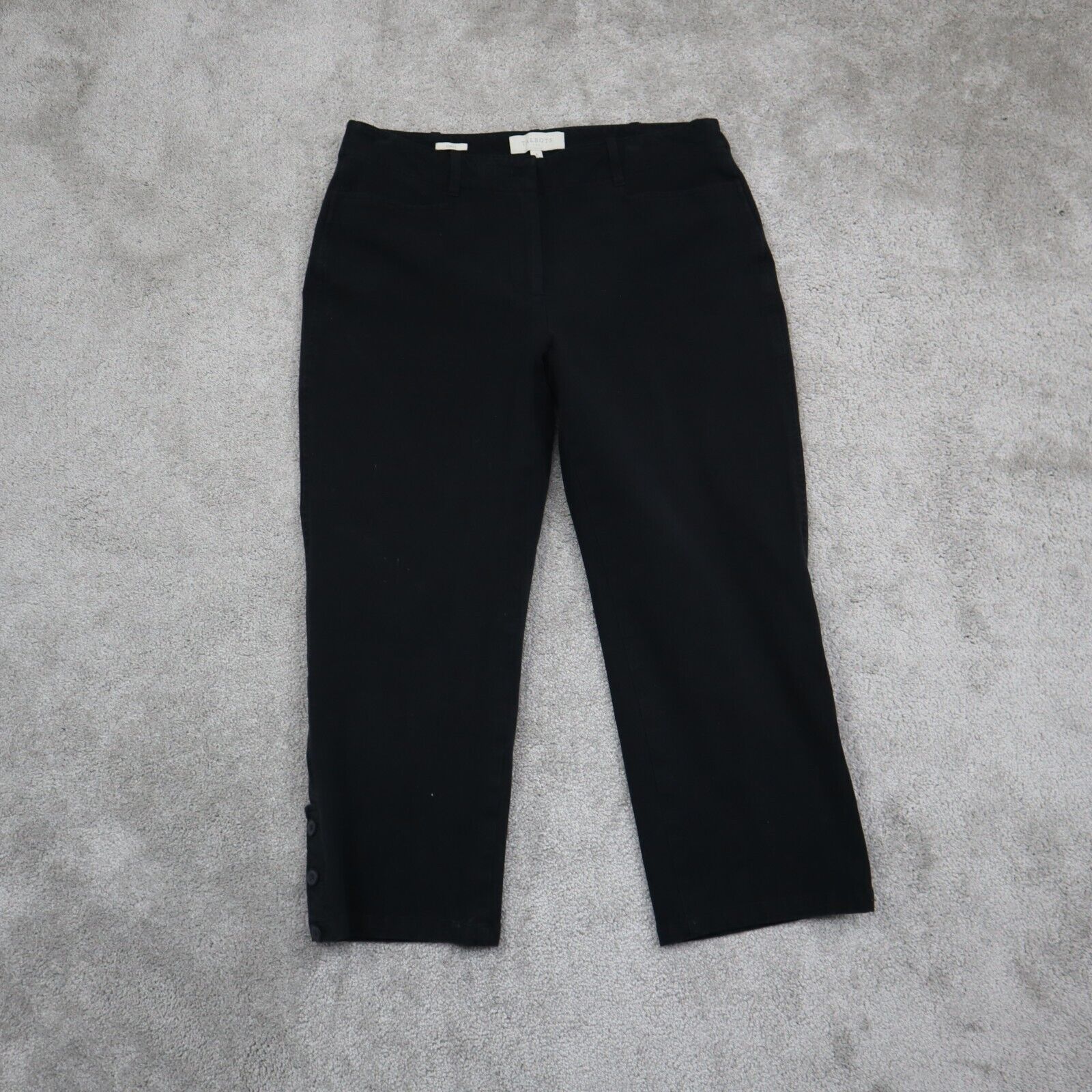 Talbots curvy hot sale crop pants