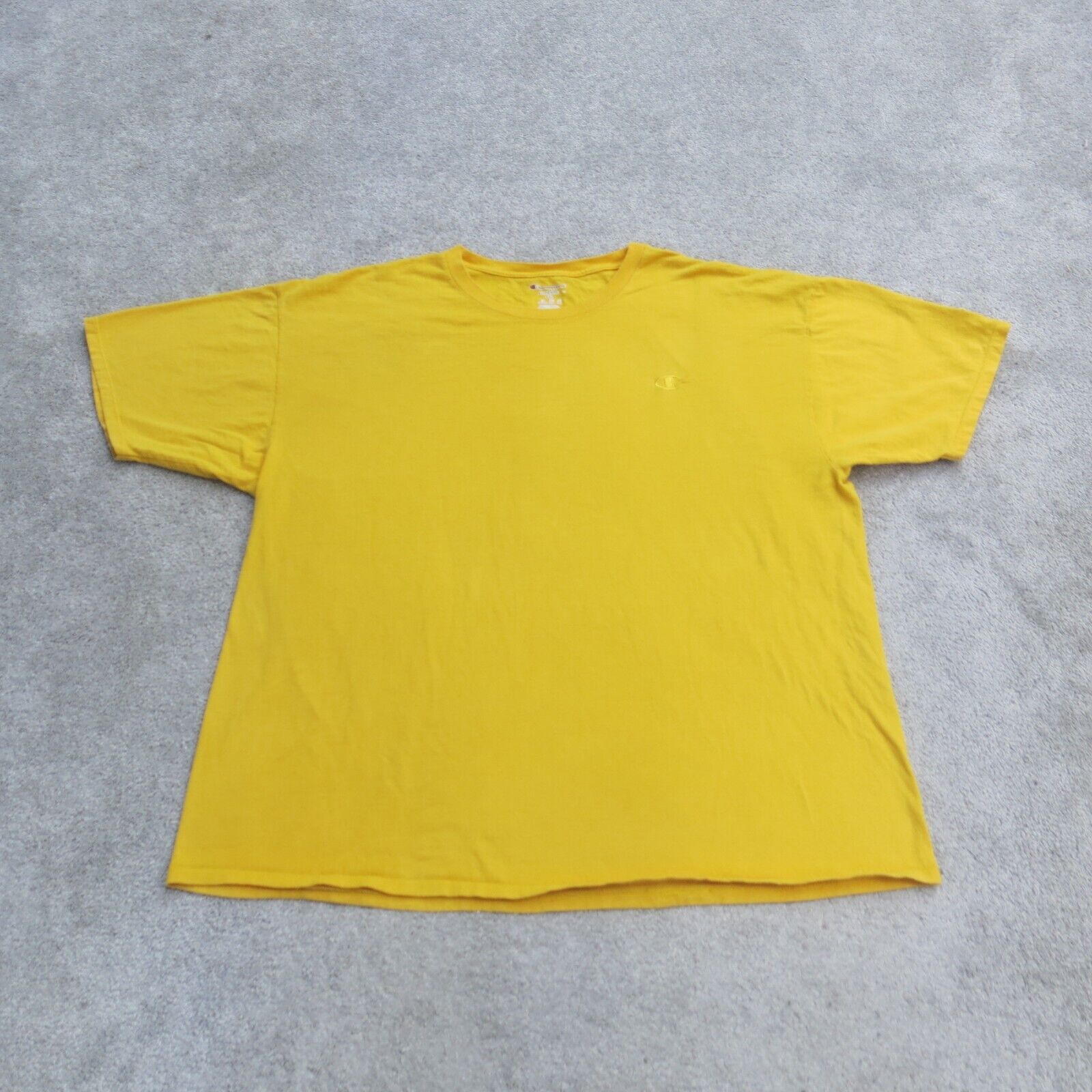 Yellow champion shirt store mens