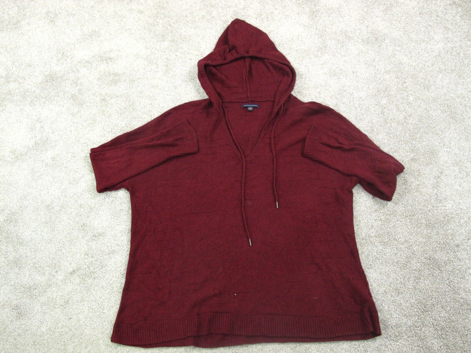 American eagle hot sale maroon sweater