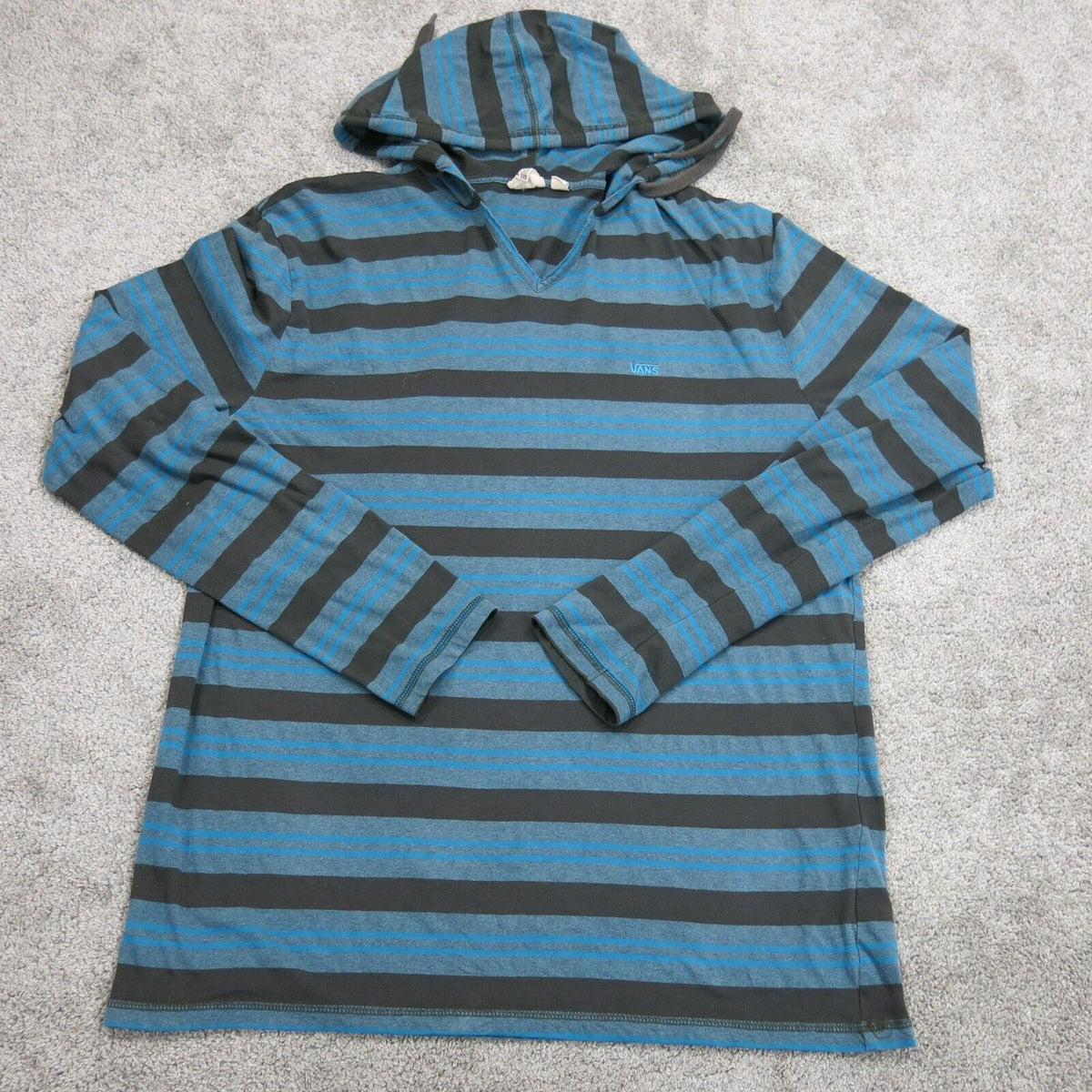 Vans striped hot sale hoodie