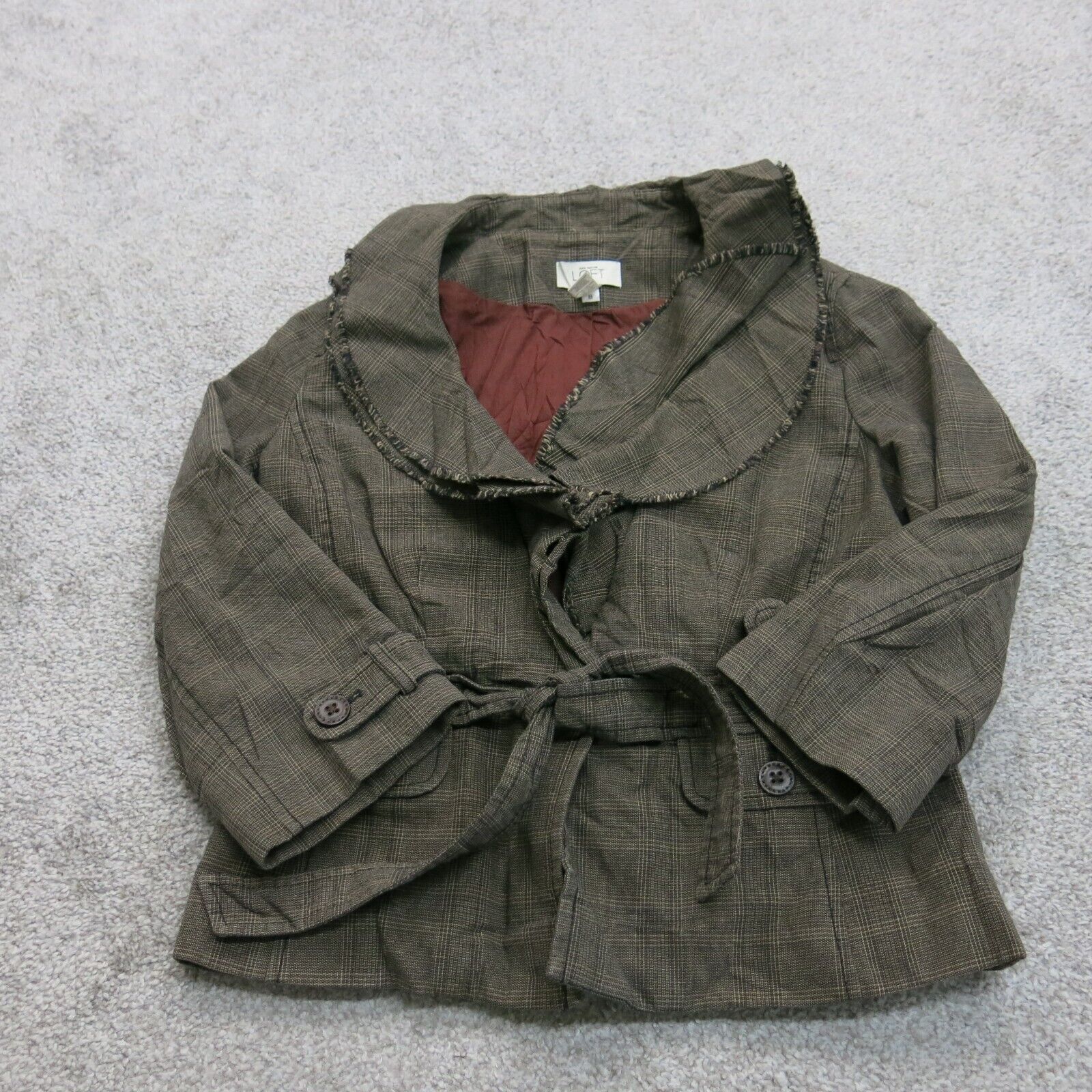 Ann taylor loft hot sale trench coat