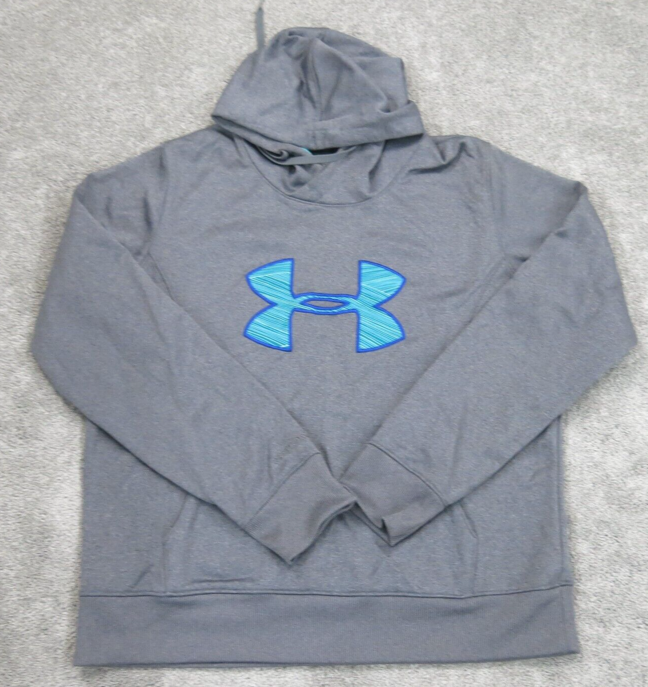 Under Armour Womens Activewear Hoodie Long Sleeves Semi Fitted Charcoa –  Goodfair
