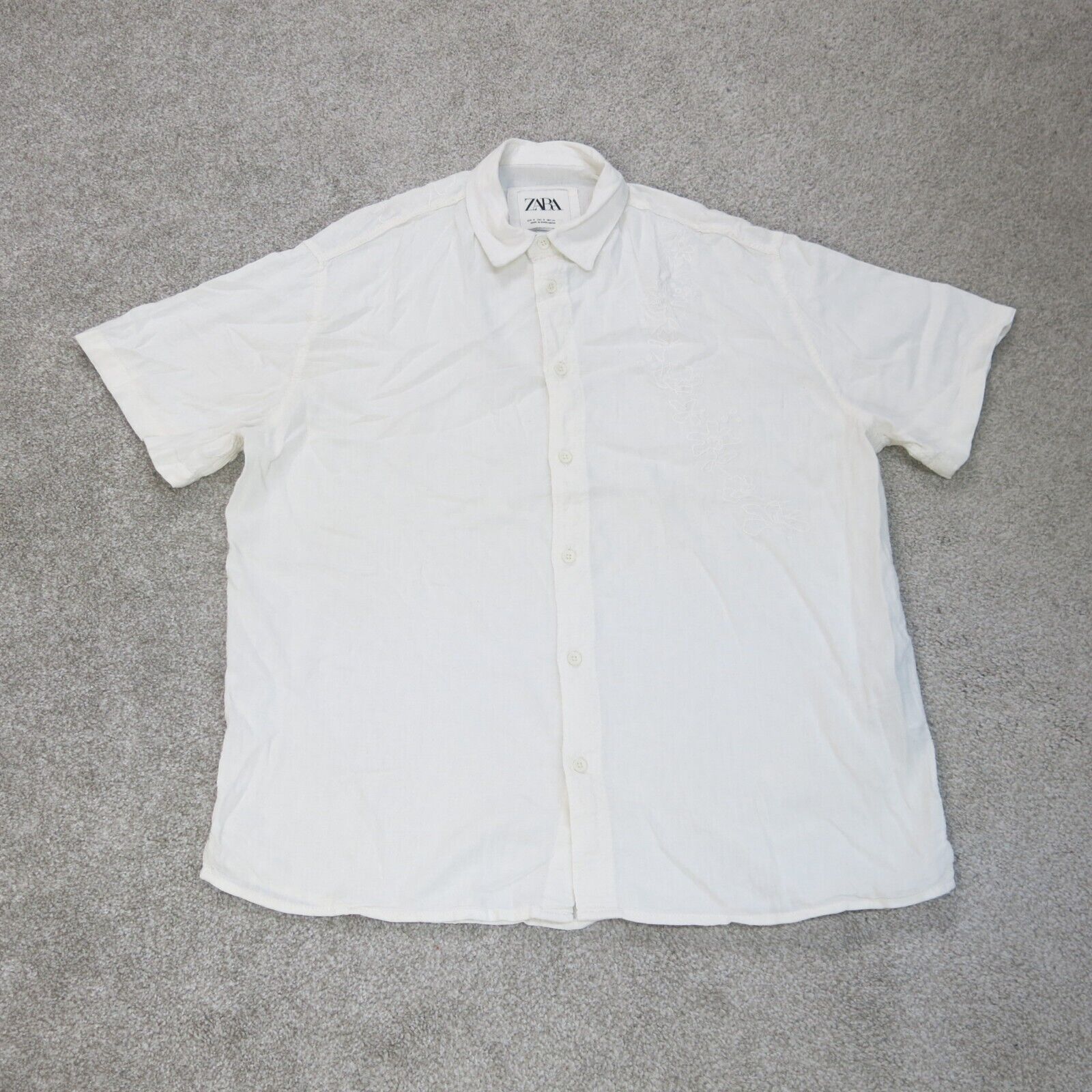 Zara relaxed shop fit shirt