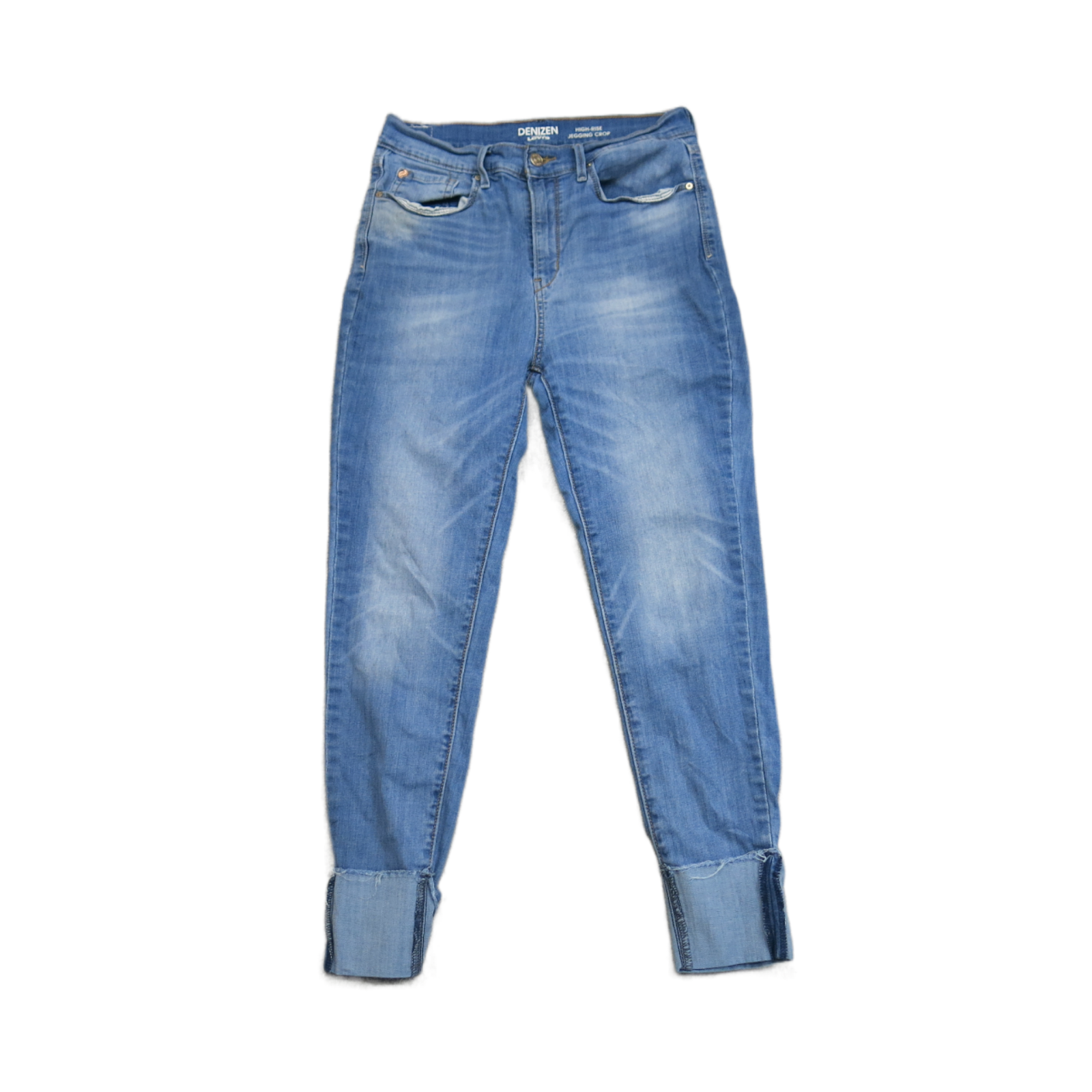 Levi denizen high rise top jeans