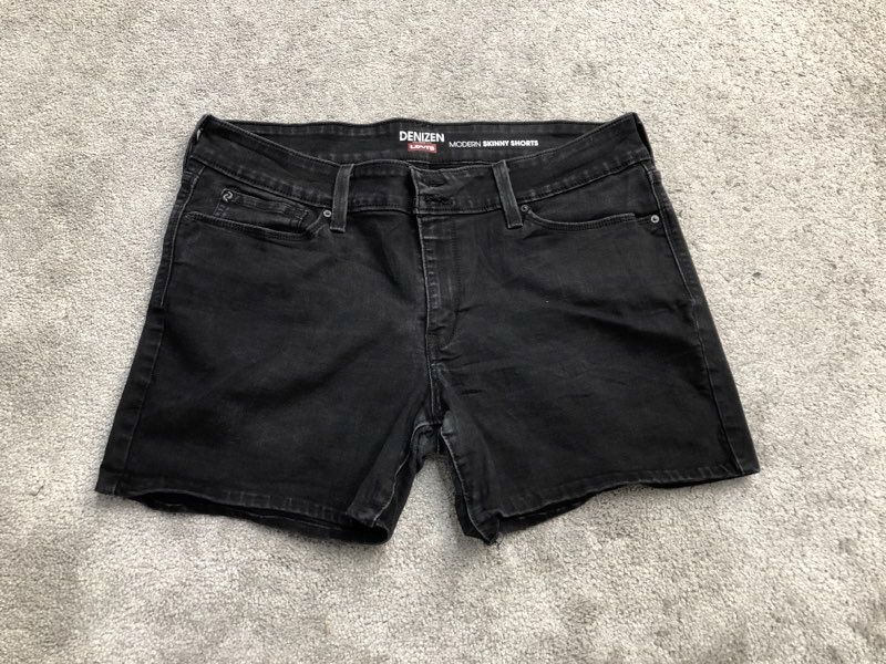 Levis denizen hot sale women's shorts