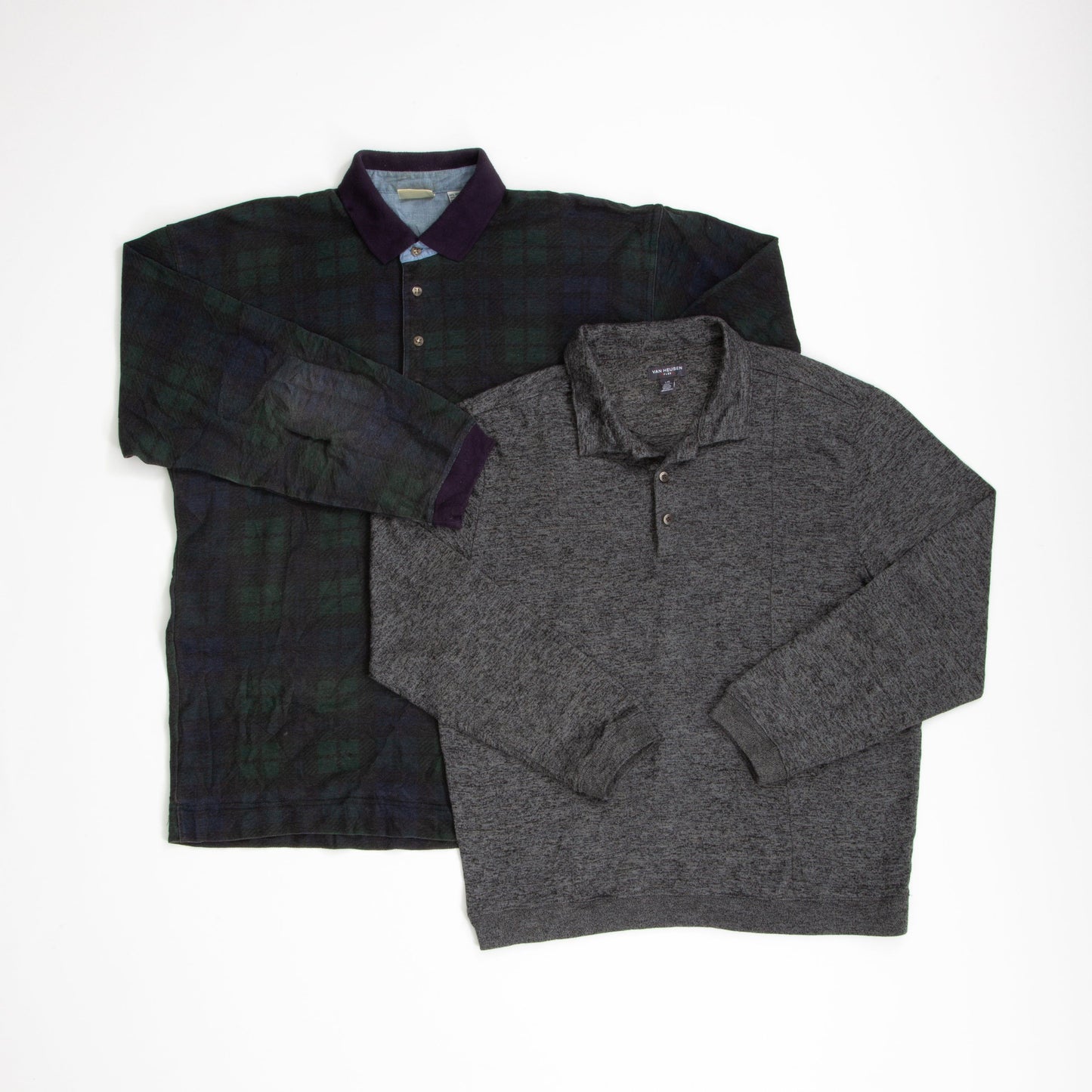 Preloved Long Sleeve Polo Shirts | Set of 2 Shirts & Tops Goodfair
