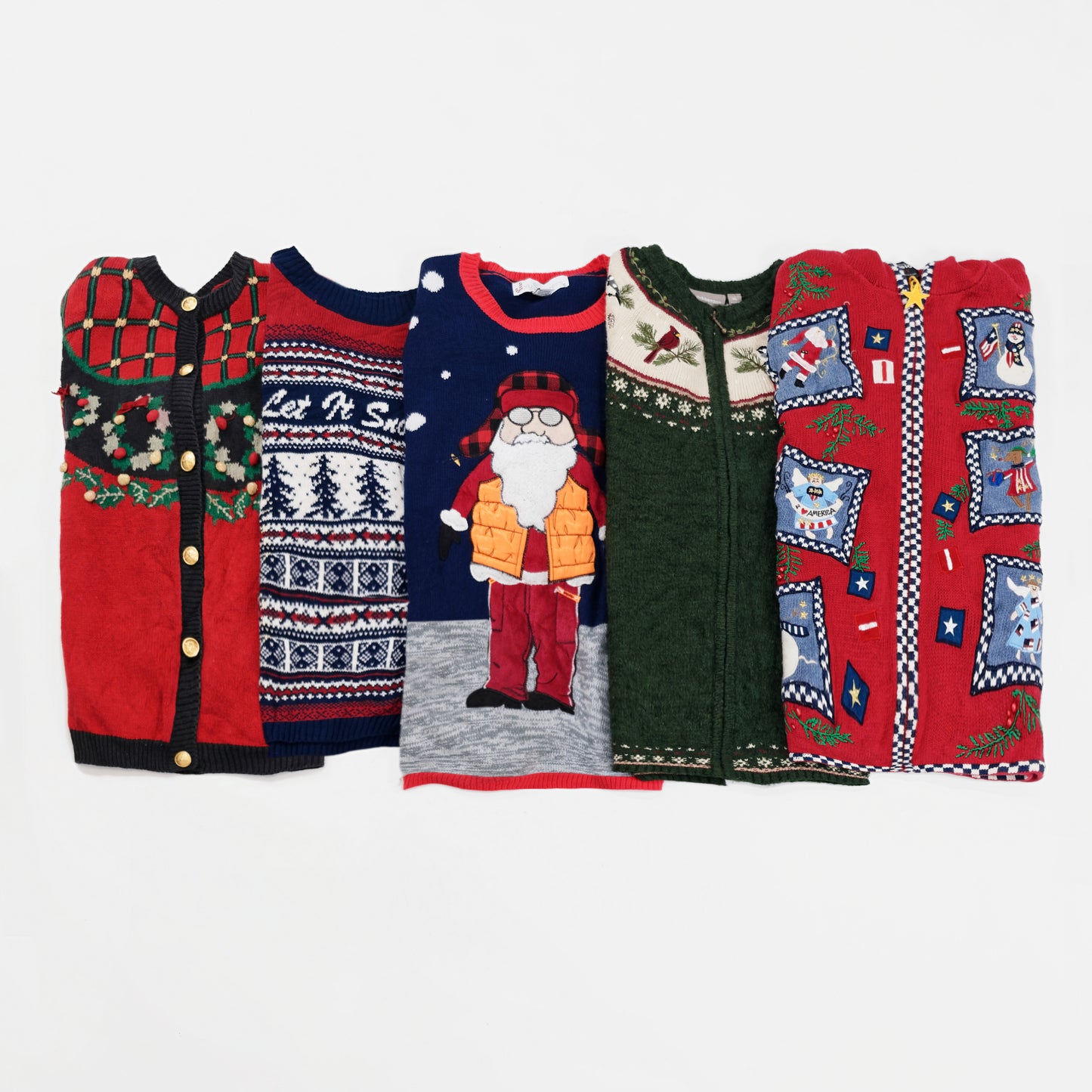 CHRISTMAS SWEATERS| SET OF 2