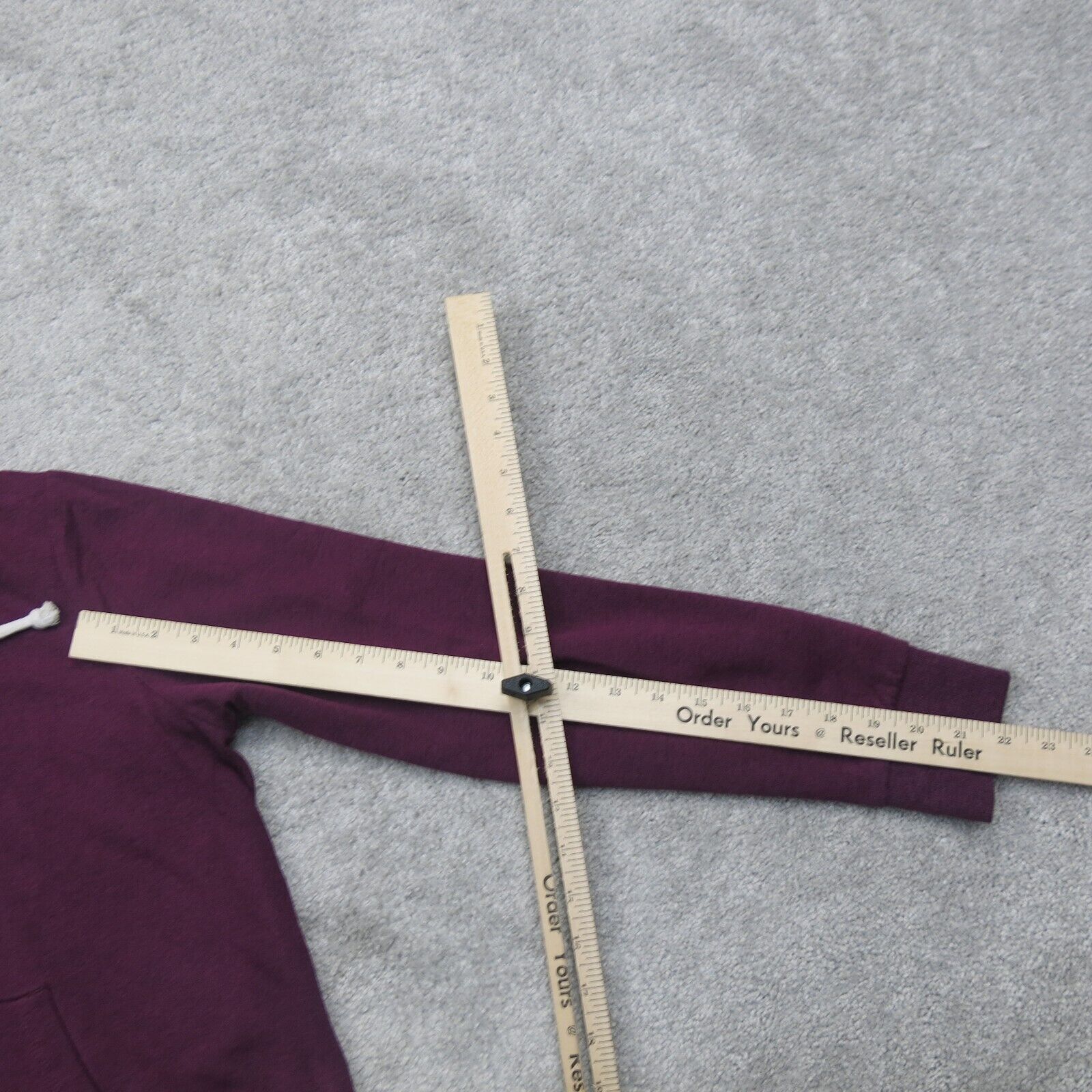 Divided H&M Womens Full Zip Up Hoodie Jacket Long Sleeves Pocket Purple SZ  Large