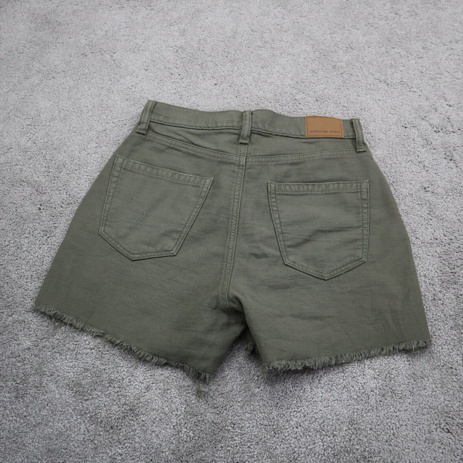 American eagle green shorts online