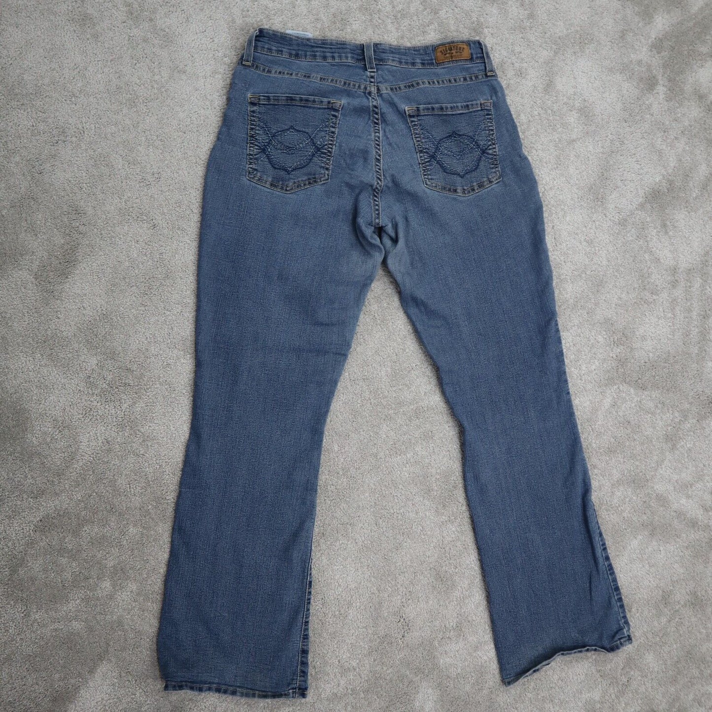 Levis Strauss & Co Jeans Women Size 12M  Blue Solid Modern Boot Cut Denim 30X30