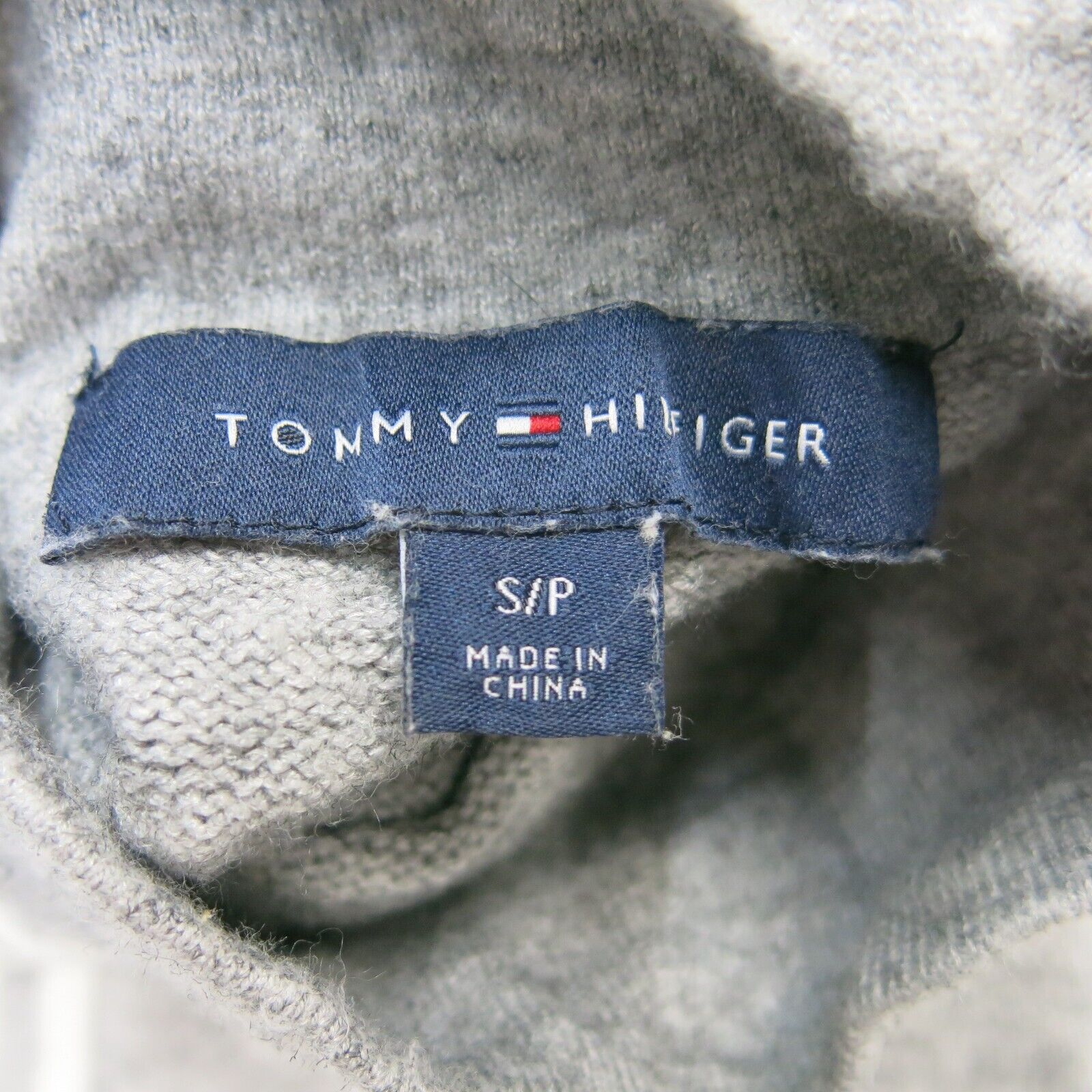 Tommy hilfiger discount grey sweatshirt womens