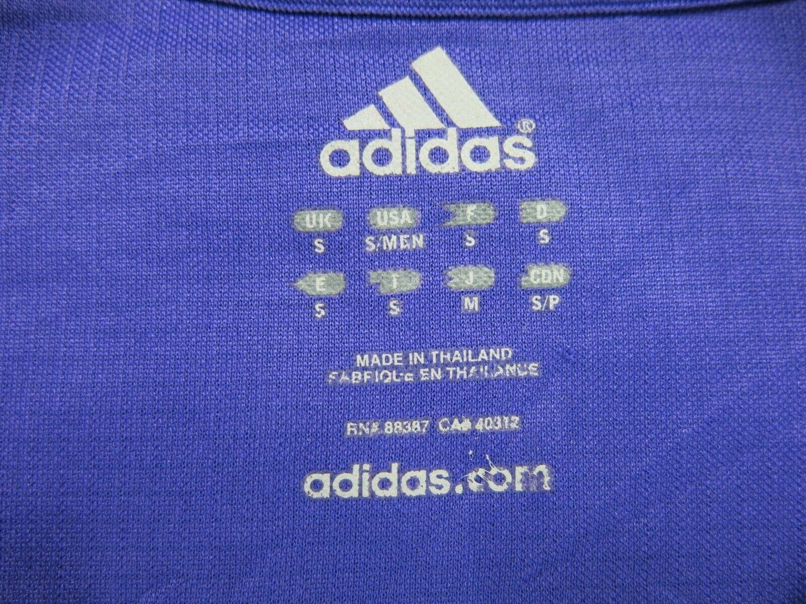 Adidas 88387 discount ca 40312 shirt