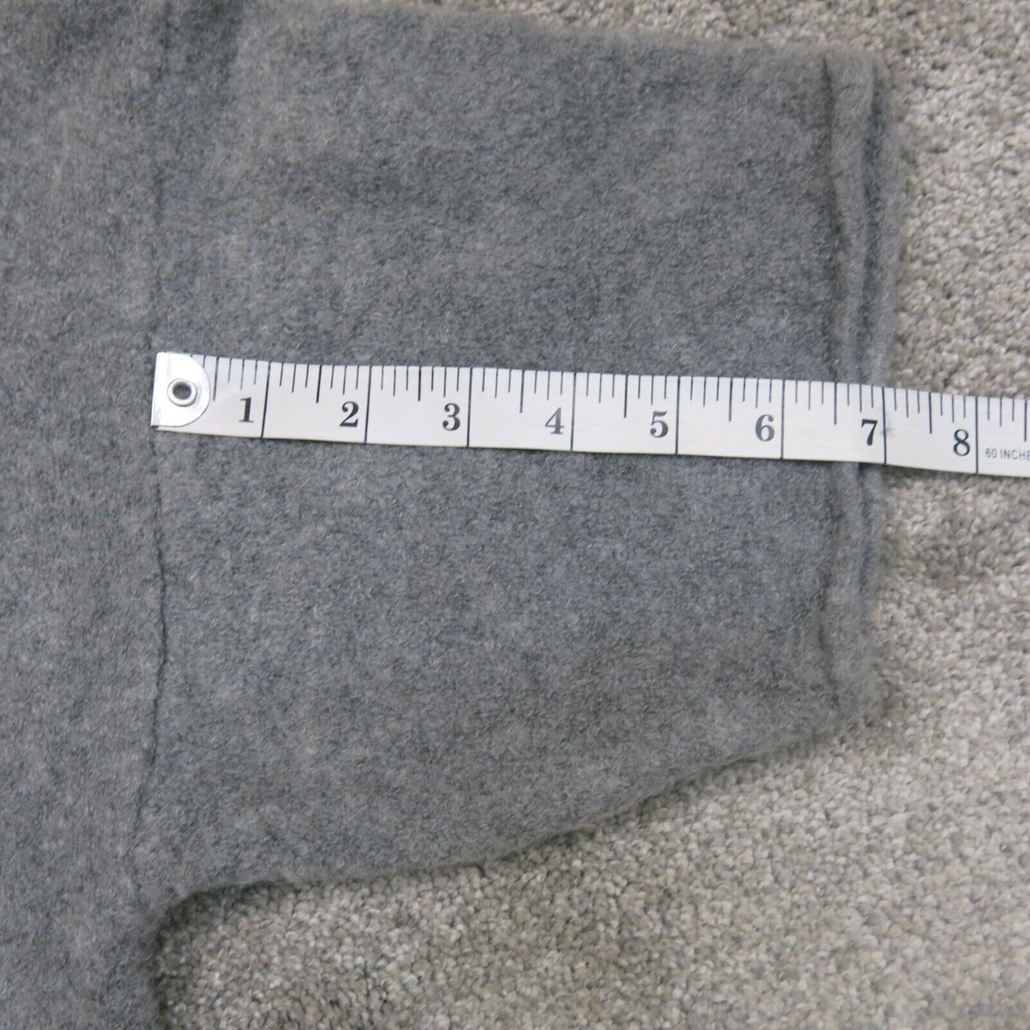 ZARA Womens Knitted Sweater Dress Round Neck Cap Sleeves Gray Size Medium