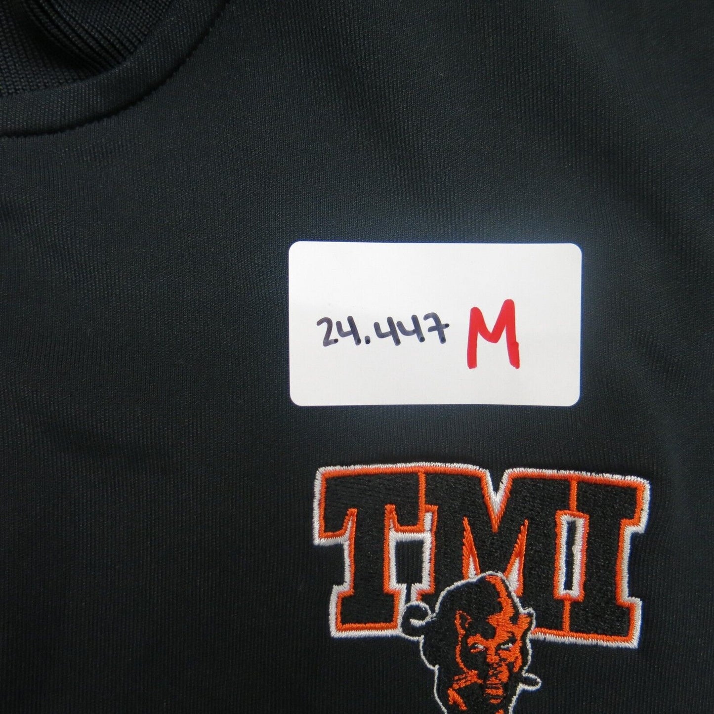 Under Armour Mens Loose Fit Heat Gear Polo Shirt Collared TMI logo Black SZ S
