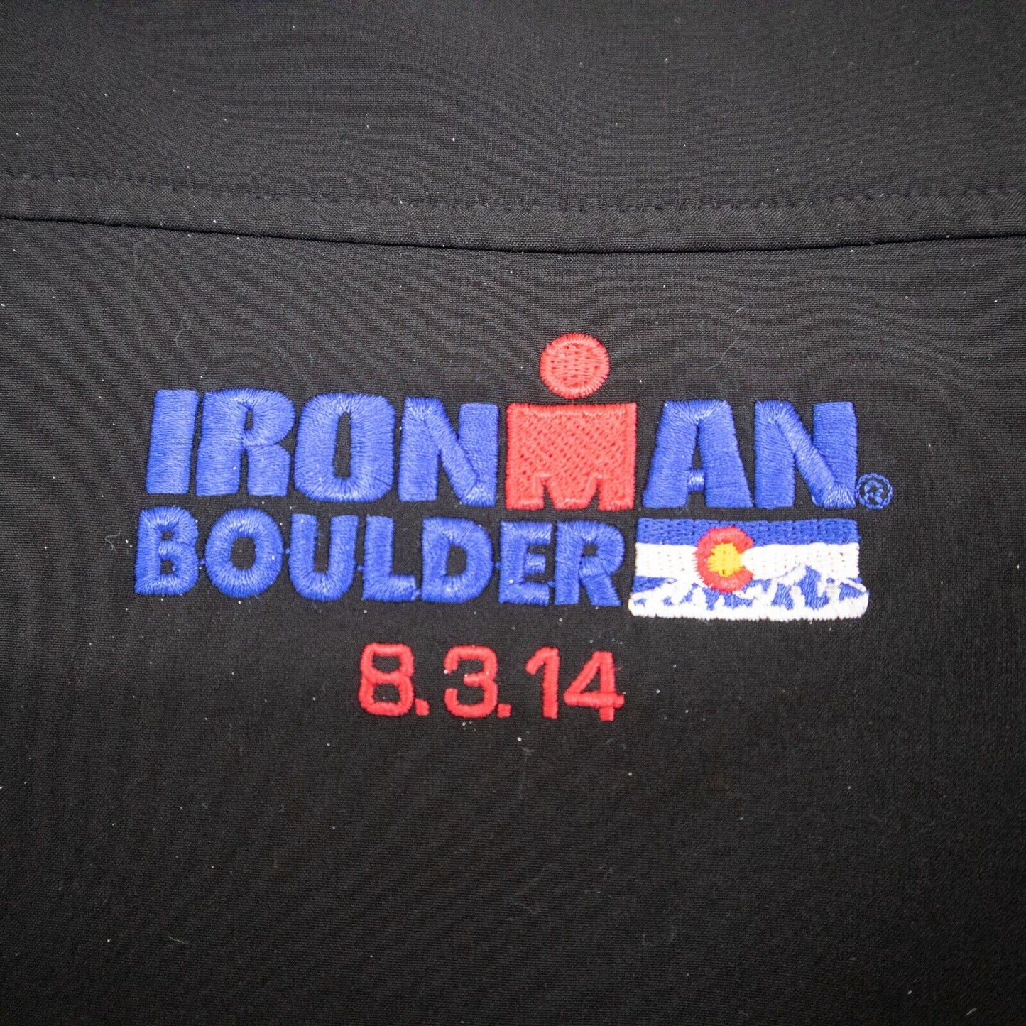 Zorrel Womens Iron Man Boulder Athletics Sports Jacket Finisher 2014 Black SZ S