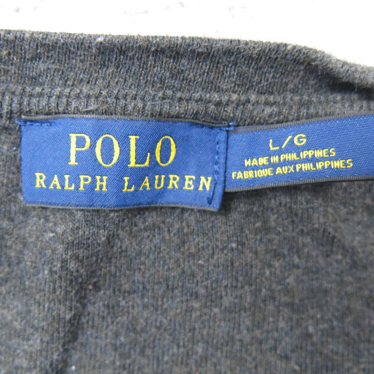 Polo Ralph Lauren Womens Knitted Sweater Scoop Neck Long Sleeve Black Size Large