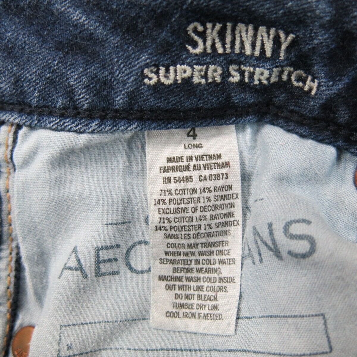 Jean skinny 14 discount ans