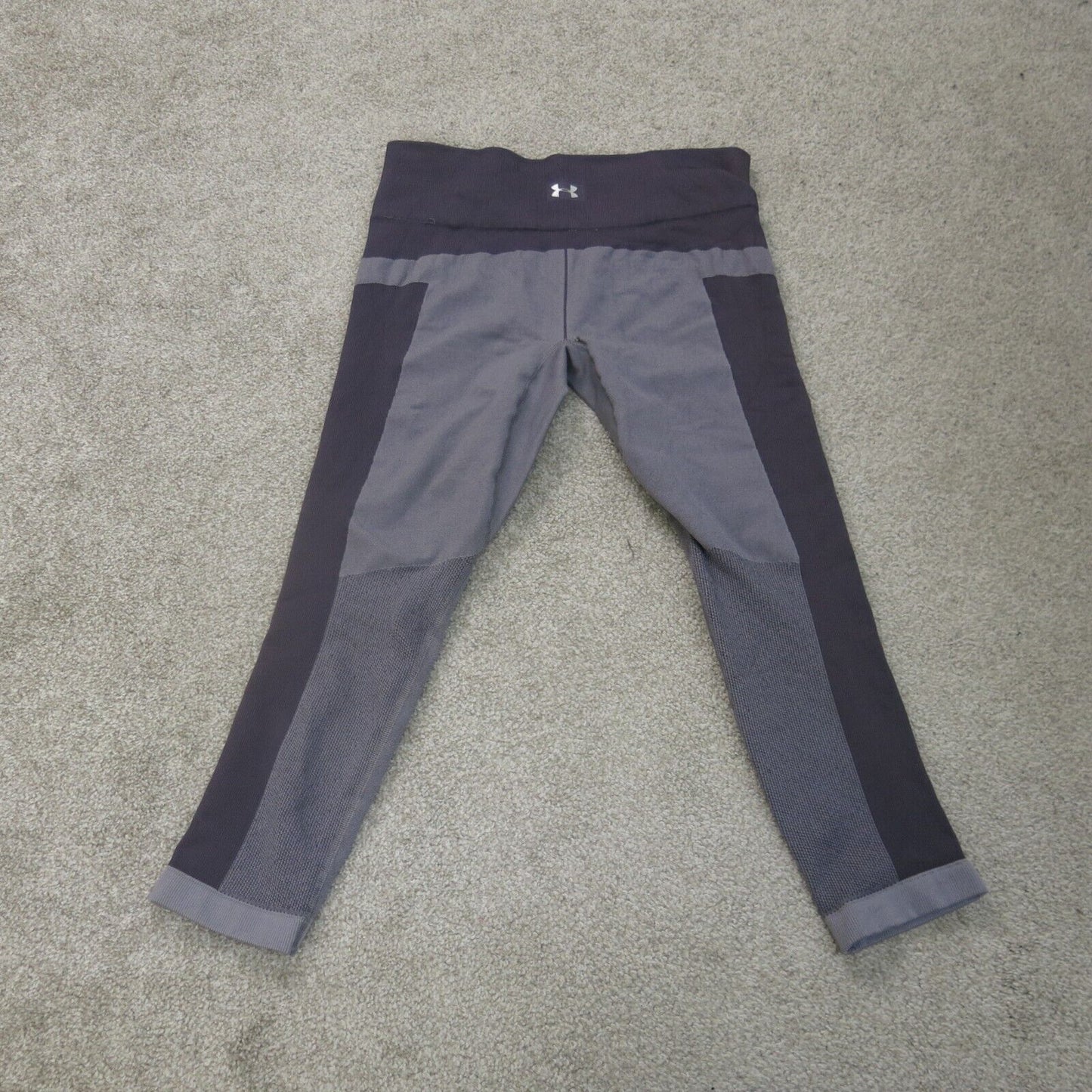 Under Armour Pants Womens Small Gray Activewear Jogger Pant Loose Fit Heatgear