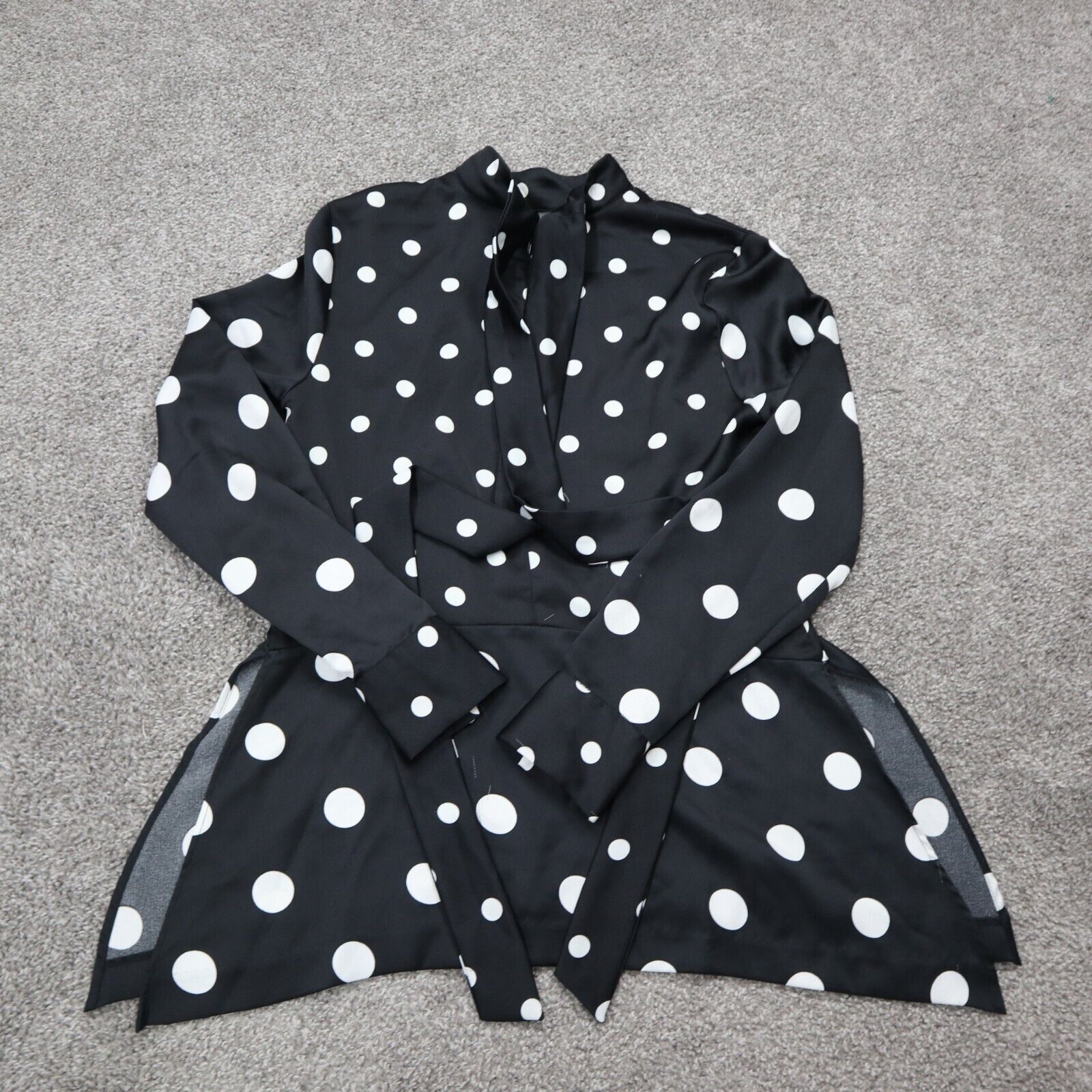 polka dot top h&m