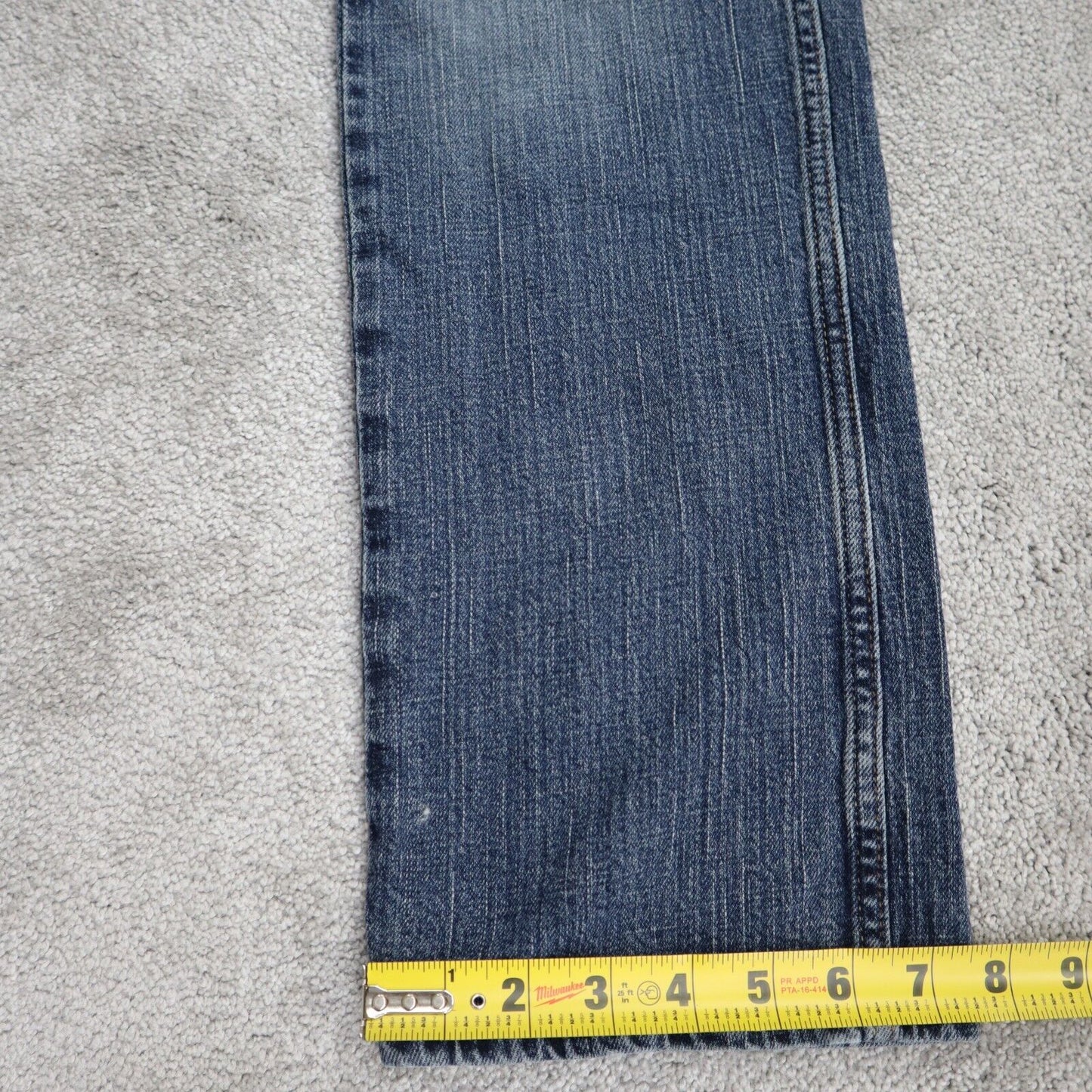 Signature By Levi Strauss Womens S51 Straight Leg Jeans Low Rise Blue SZ W30XL32